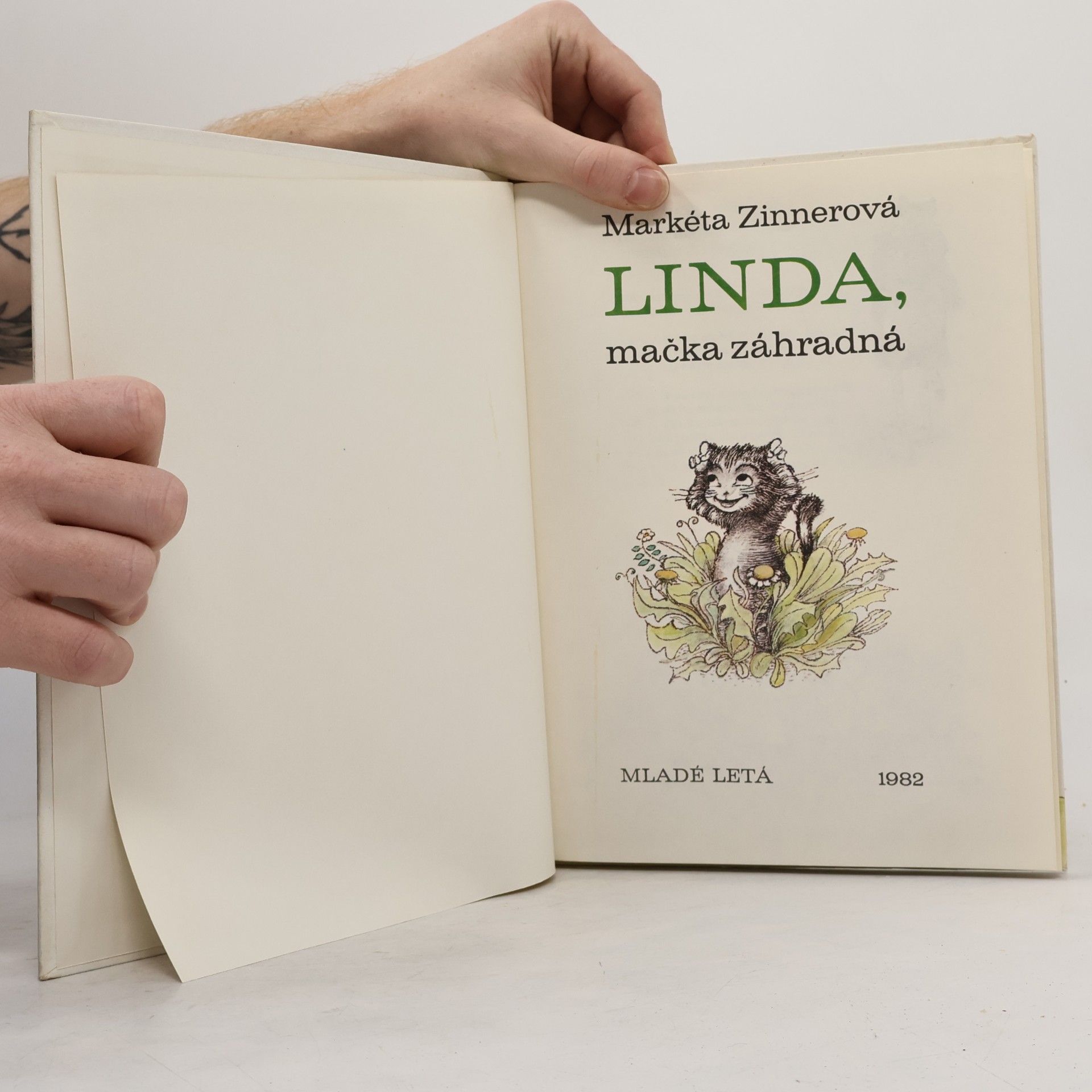 Markéta Zinnerová Linda, mačka záhradná