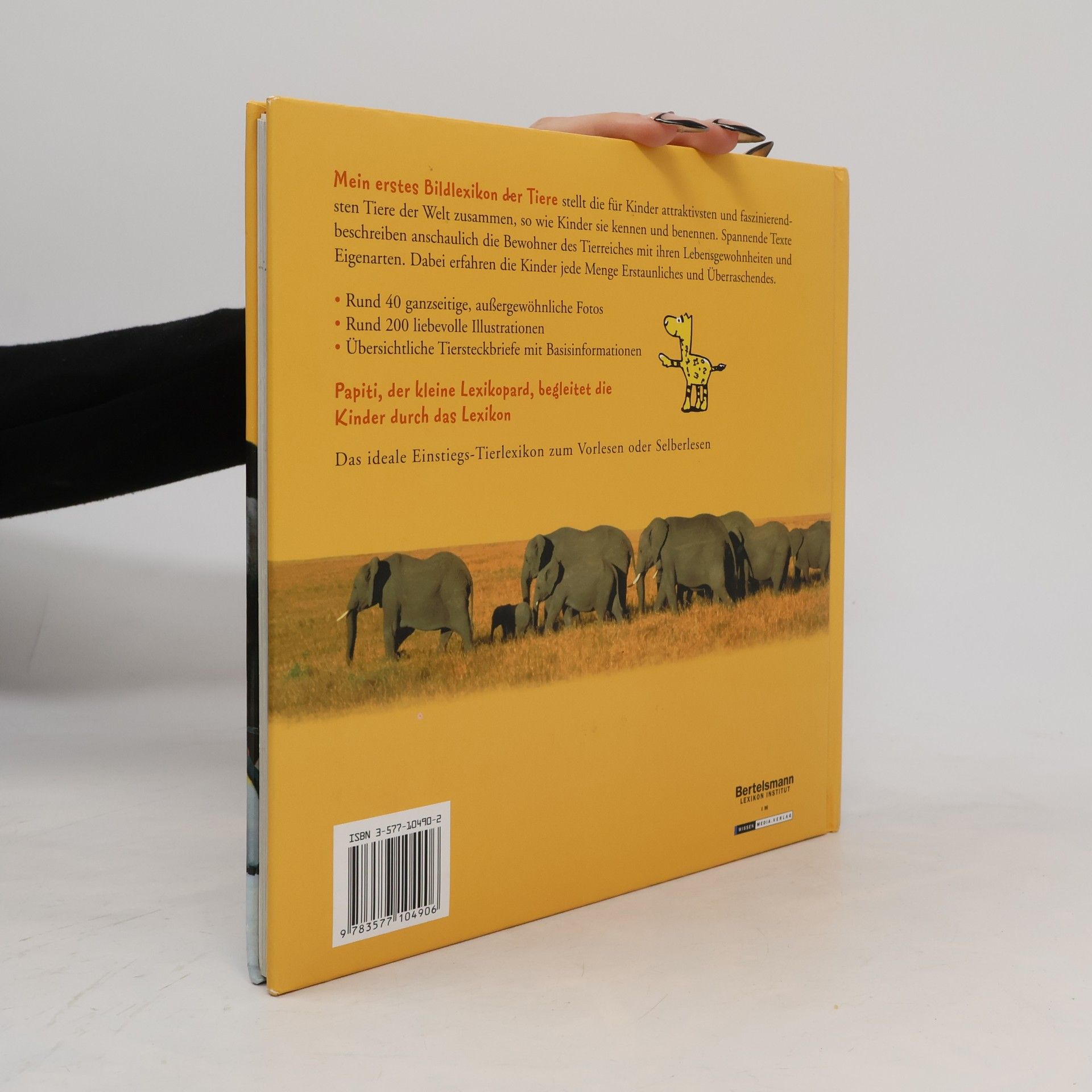 Antje Kleinelümern-Depping Bertelsmann Mein erstes Bildlexikon der Tiere
