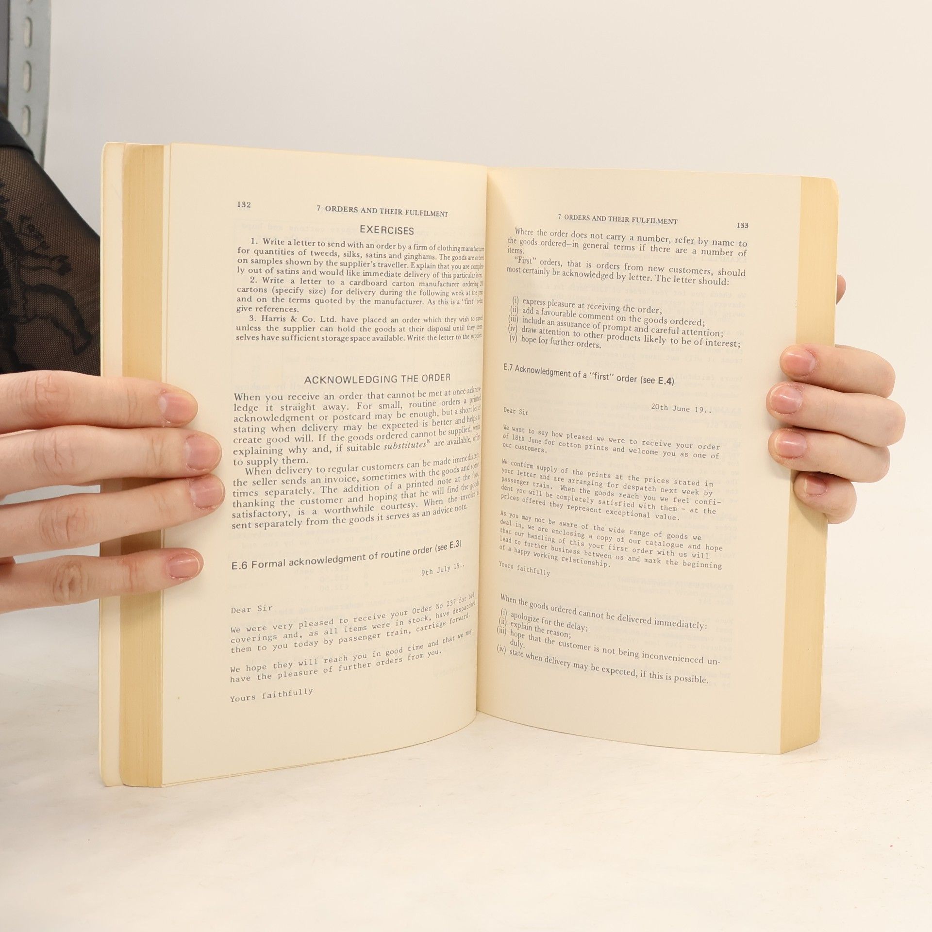 L. Gartside Model Business Letters