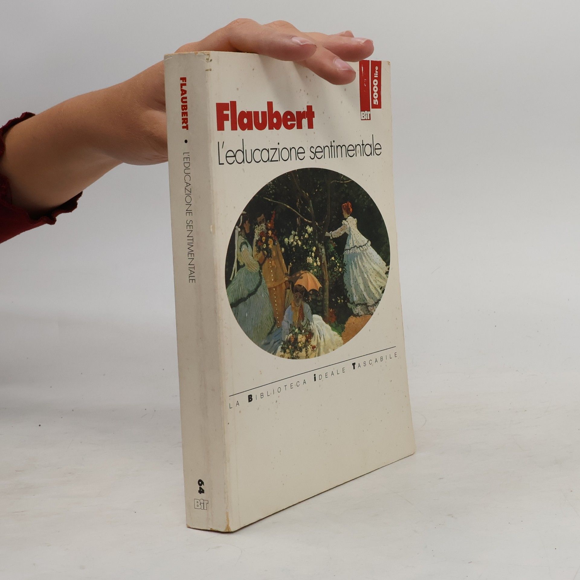 Gustave Flaubert La Biblioteca Ideale Tascabile - 64: L'educazione sentimentale