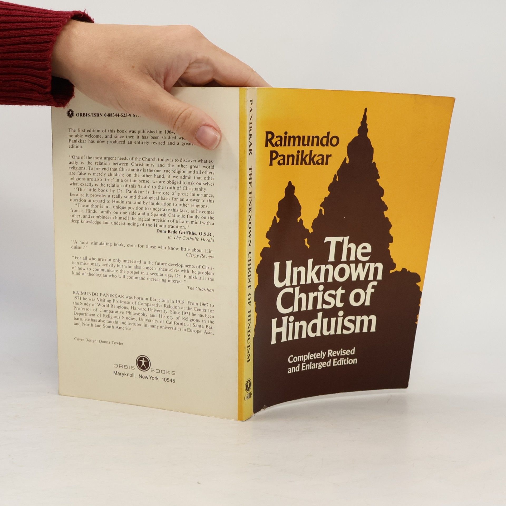Raimundo Panikkar The Unknown Christ Of Hinduism