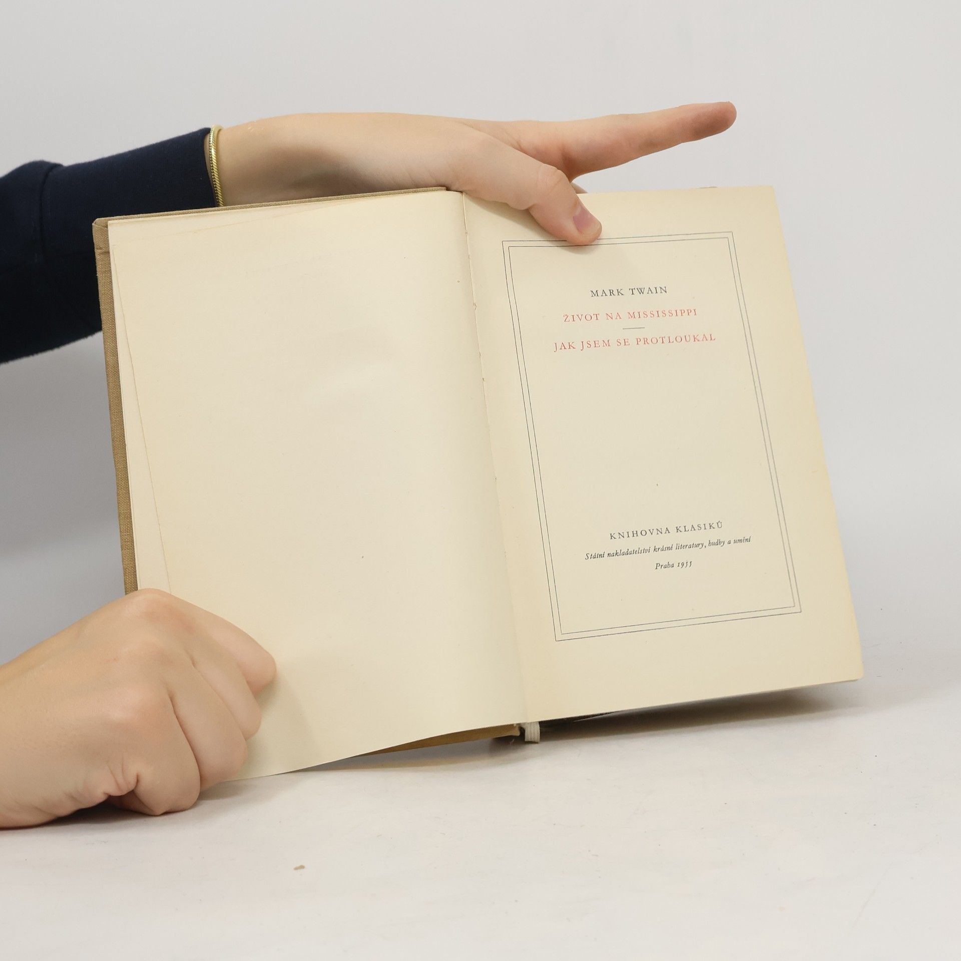 Mark Twain Život na Mississippi