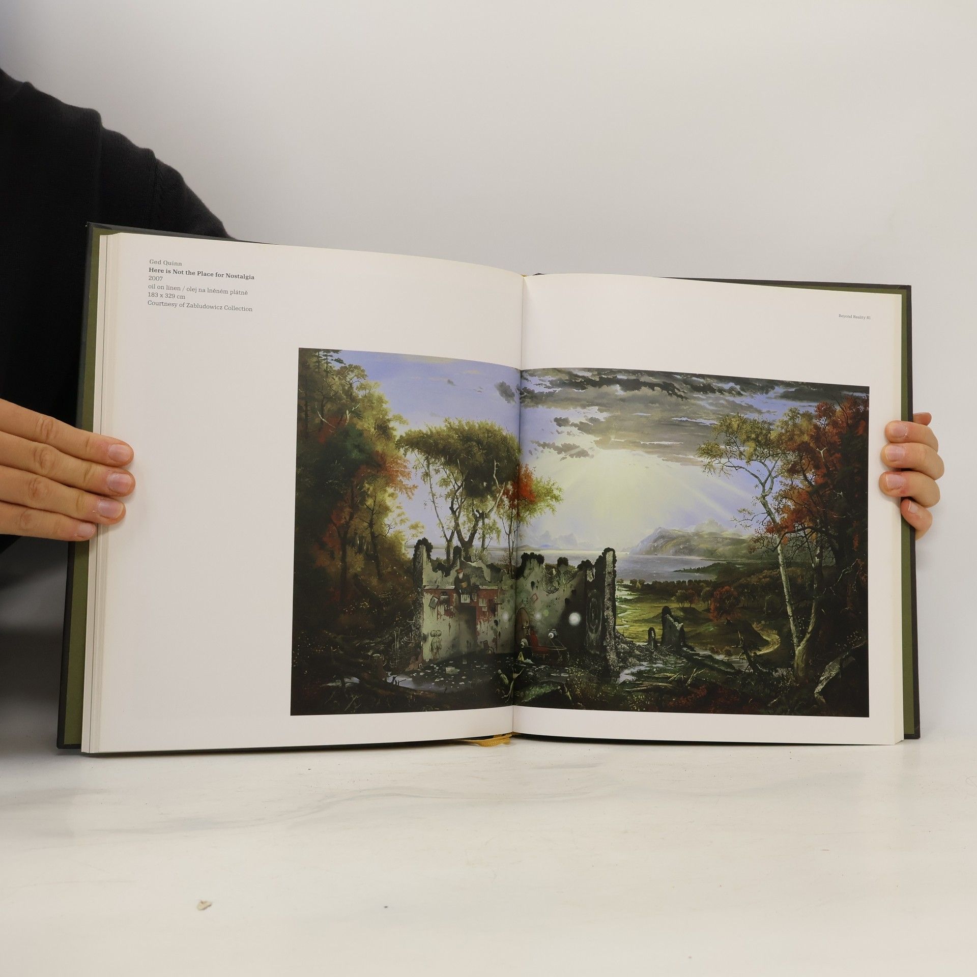 Milena Slavická Beyond reality : British painting today : Galerie Rudolfinum Praha, 4.10.-30.12.2012