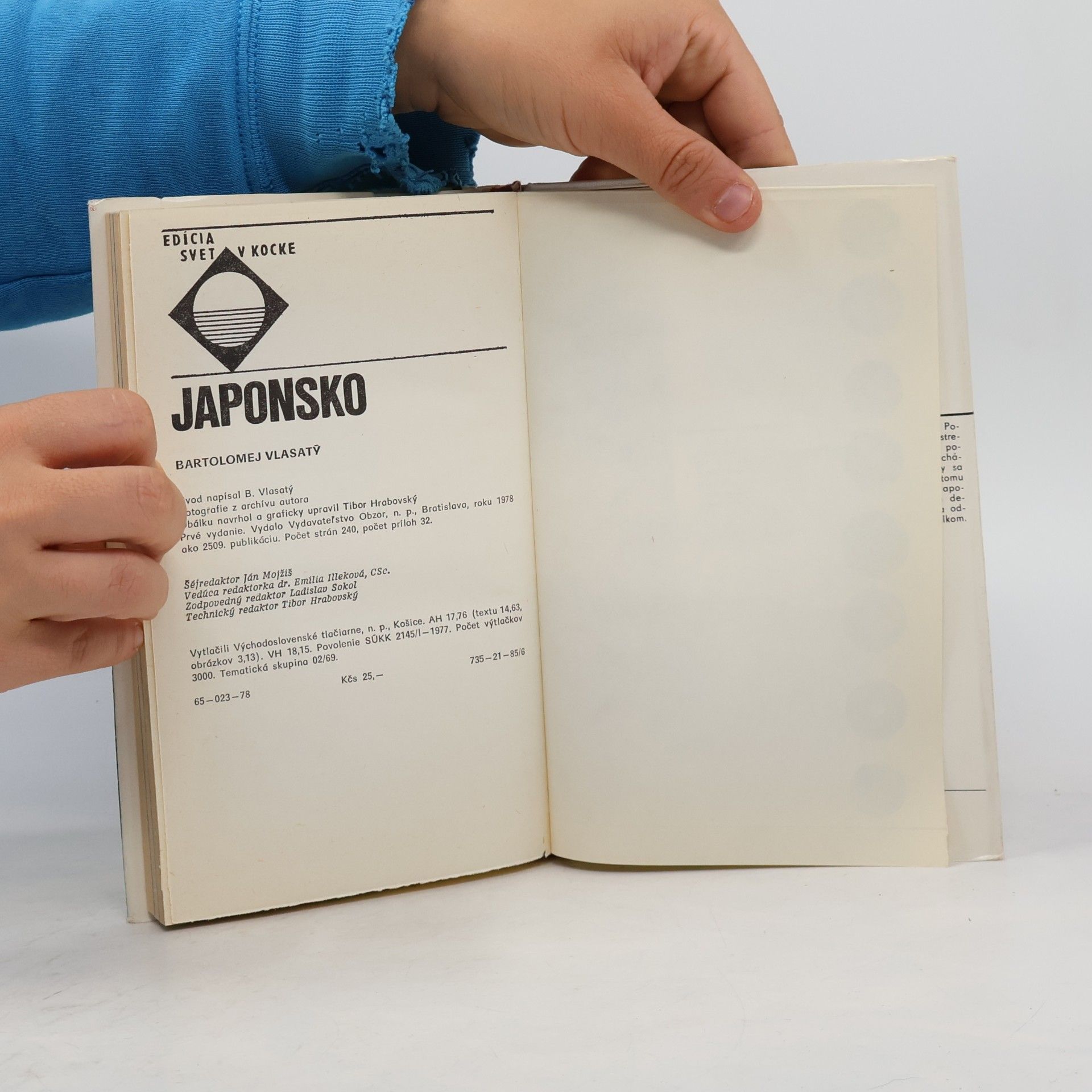 Bartolomej Vlasatý Japonsko
