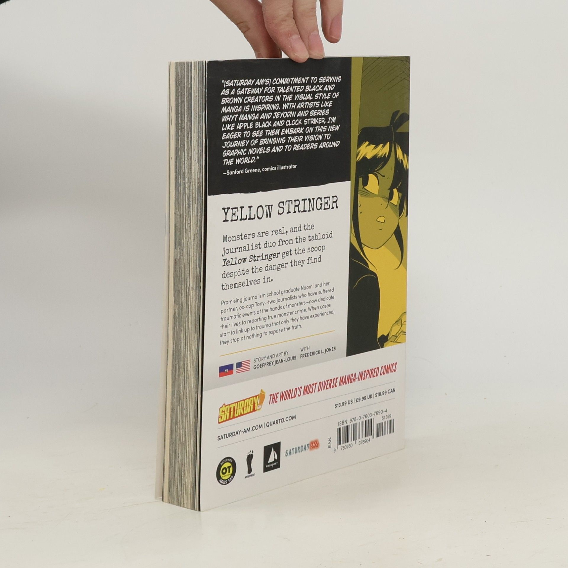 Goeffrey Jean-Louis Yellow Stringer, Volume 1