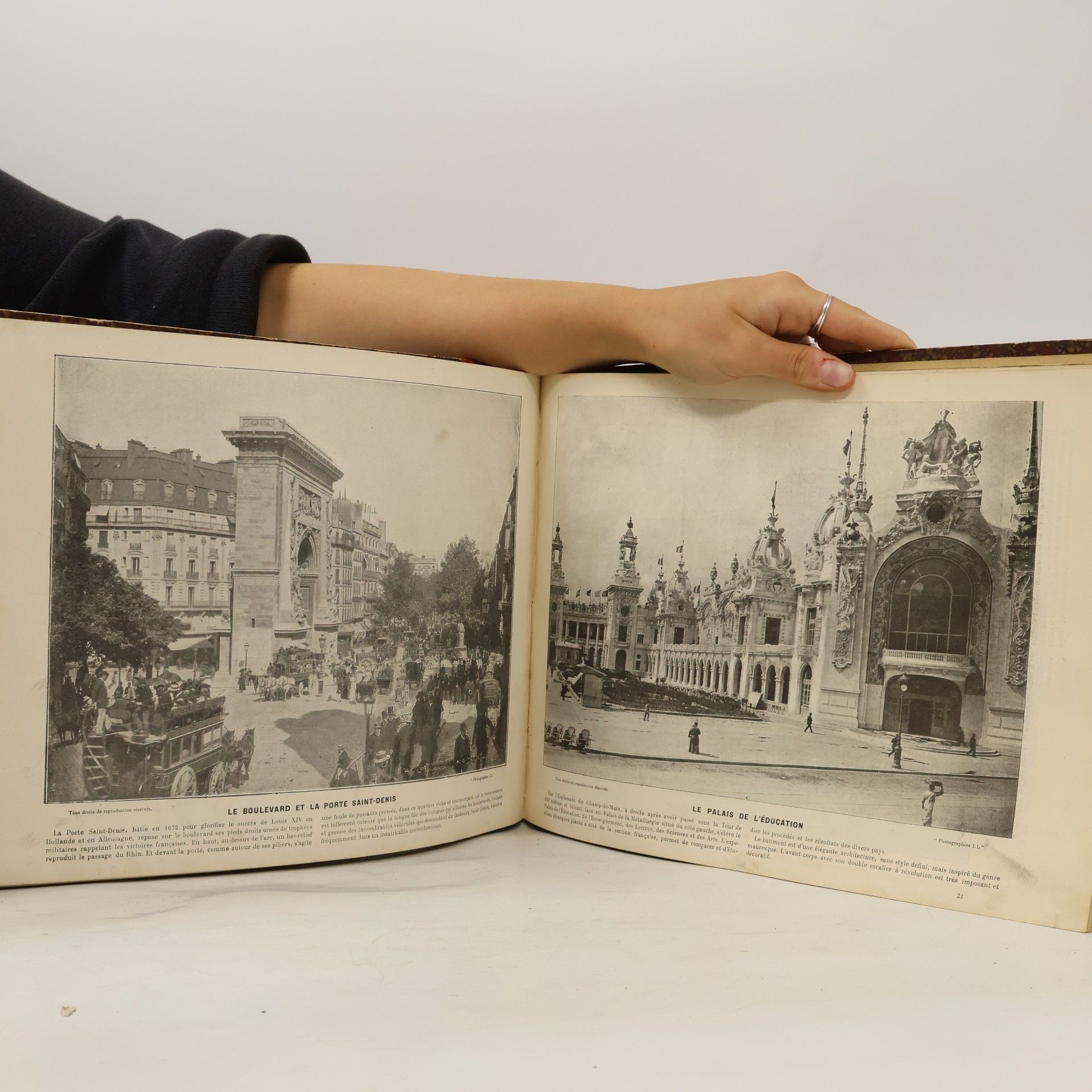 Kolektiv autorů Panorama de l'Exposition de 1900