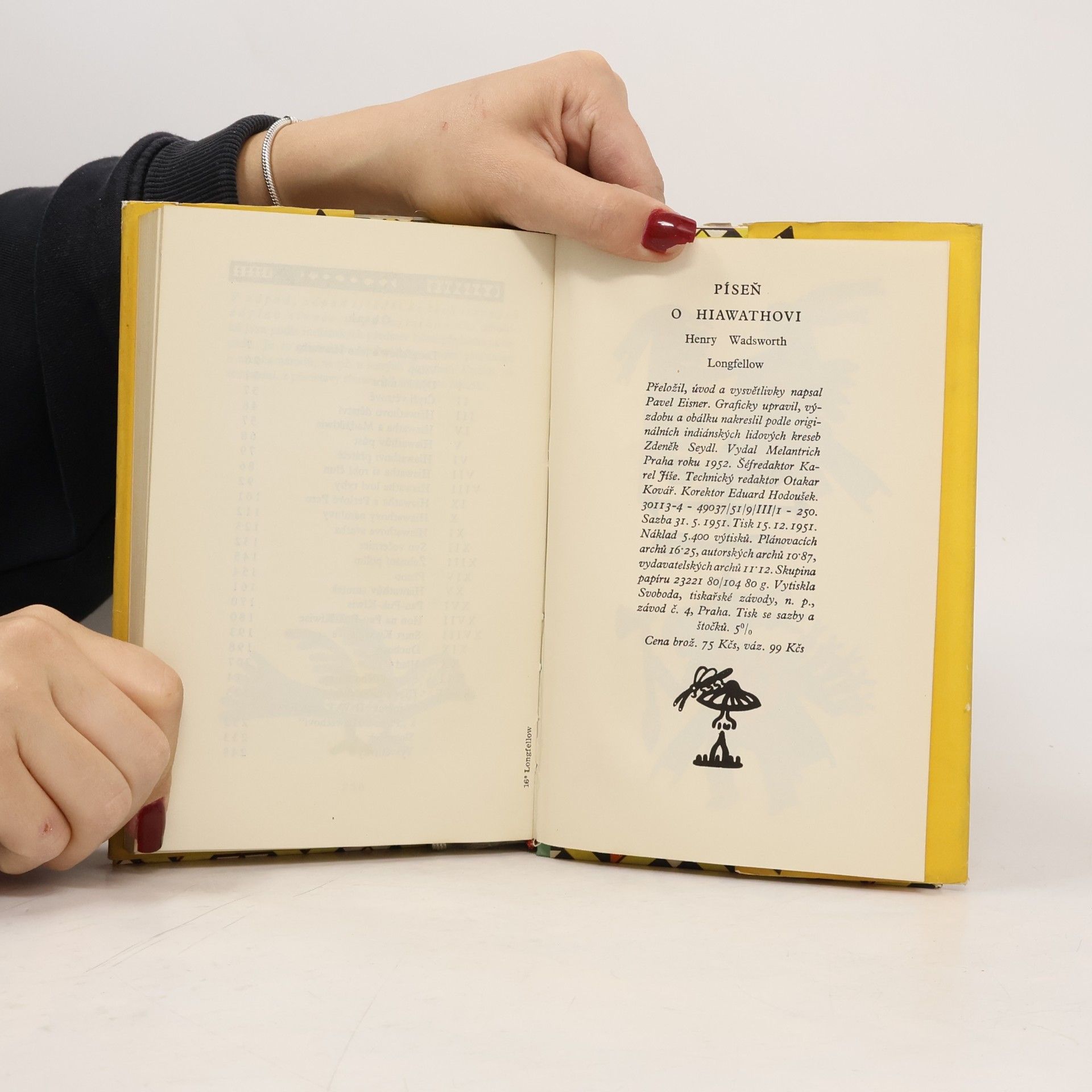 Henry Wadsworth Longfellow Píseň o Hiawathovi