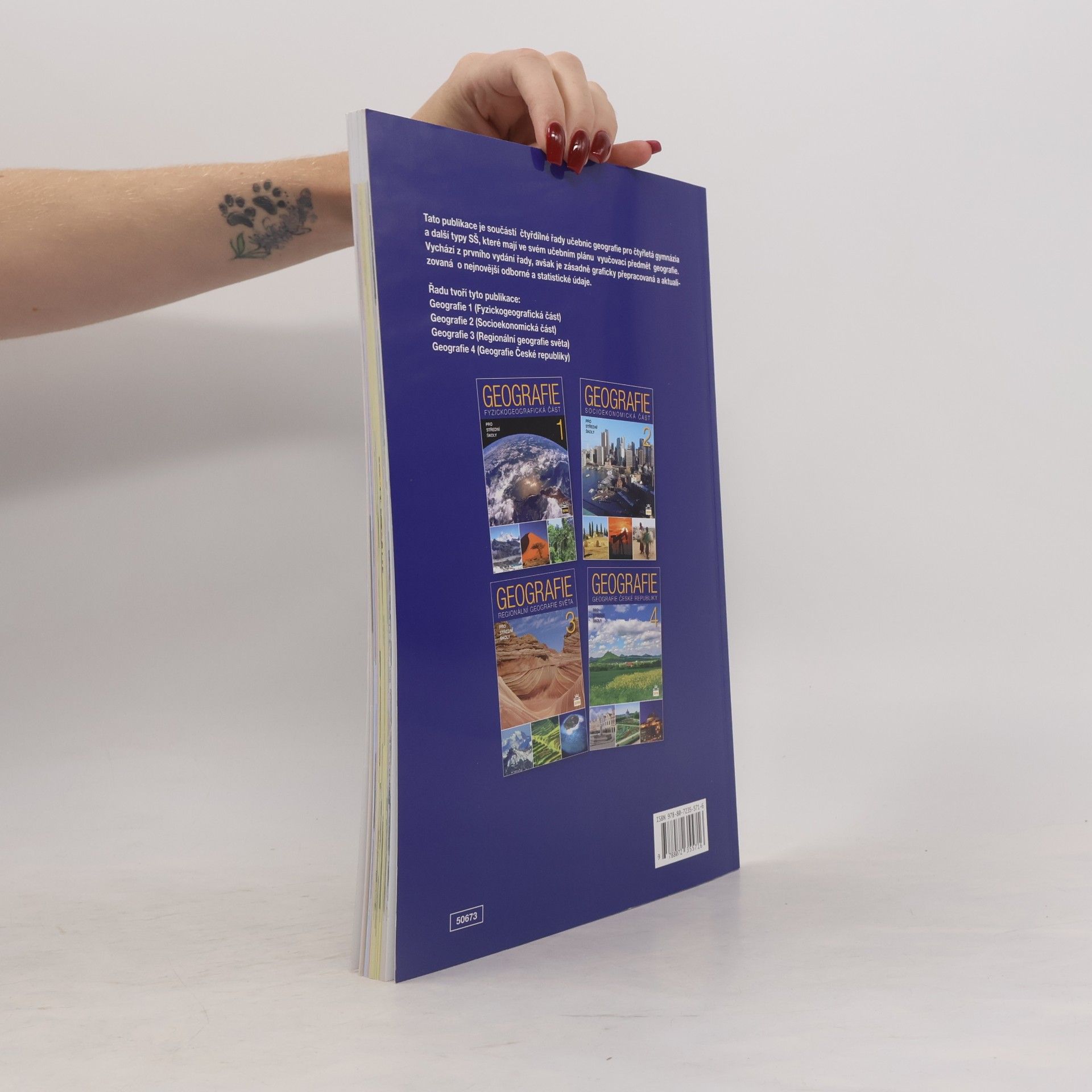 Jiří Kastner Geografie 4 : geografie České republiky: Pro střední školy