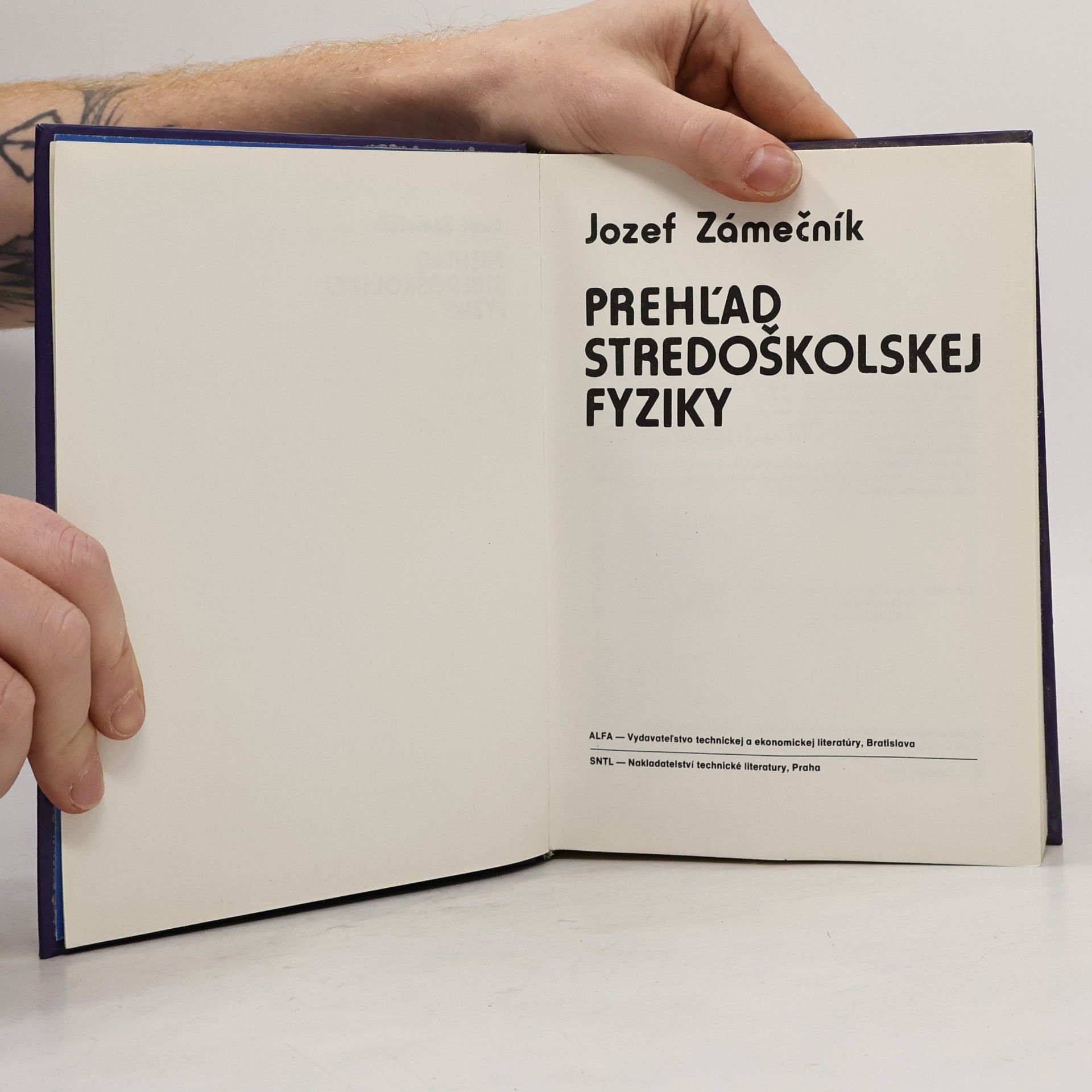 Zámečník Jozef Prehľad stredoškolskej fyziky