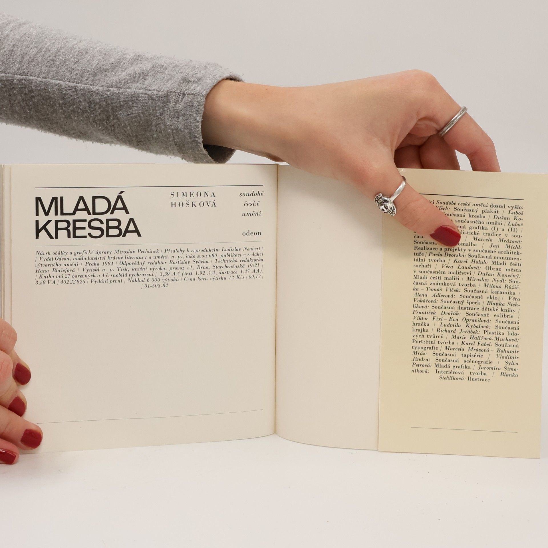 Simeona Hošková Mladá kresba