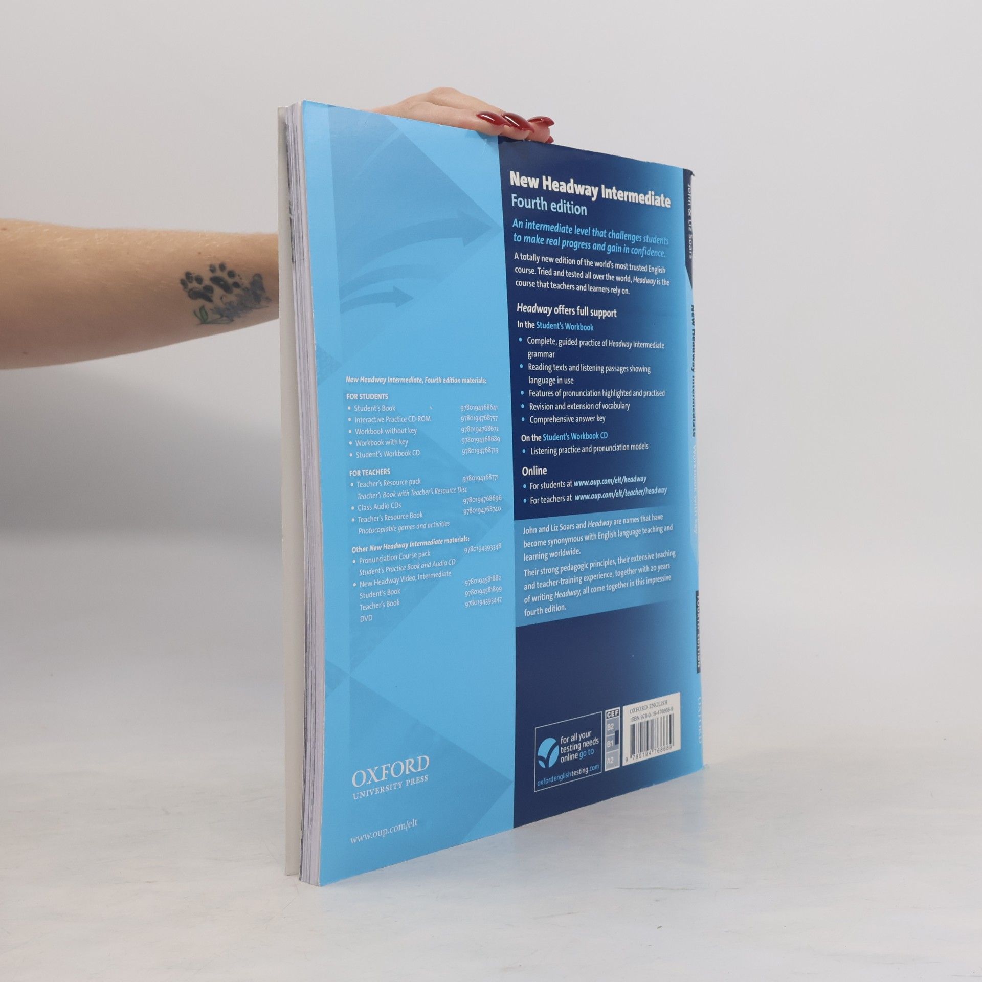 Liz Soars New Headway. Intermediate. Workbook with key