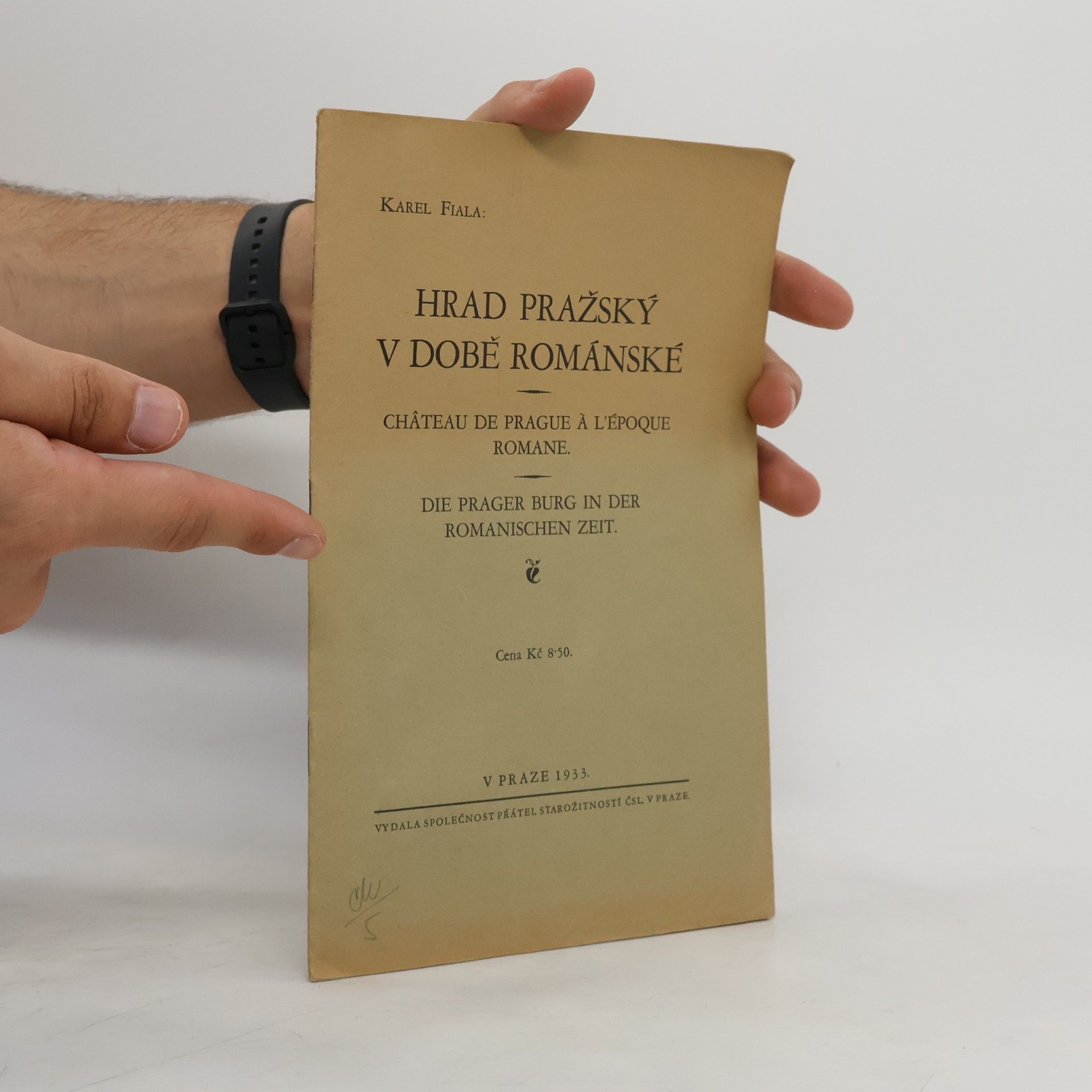 Karel Fiala Hrad pražský v době románské