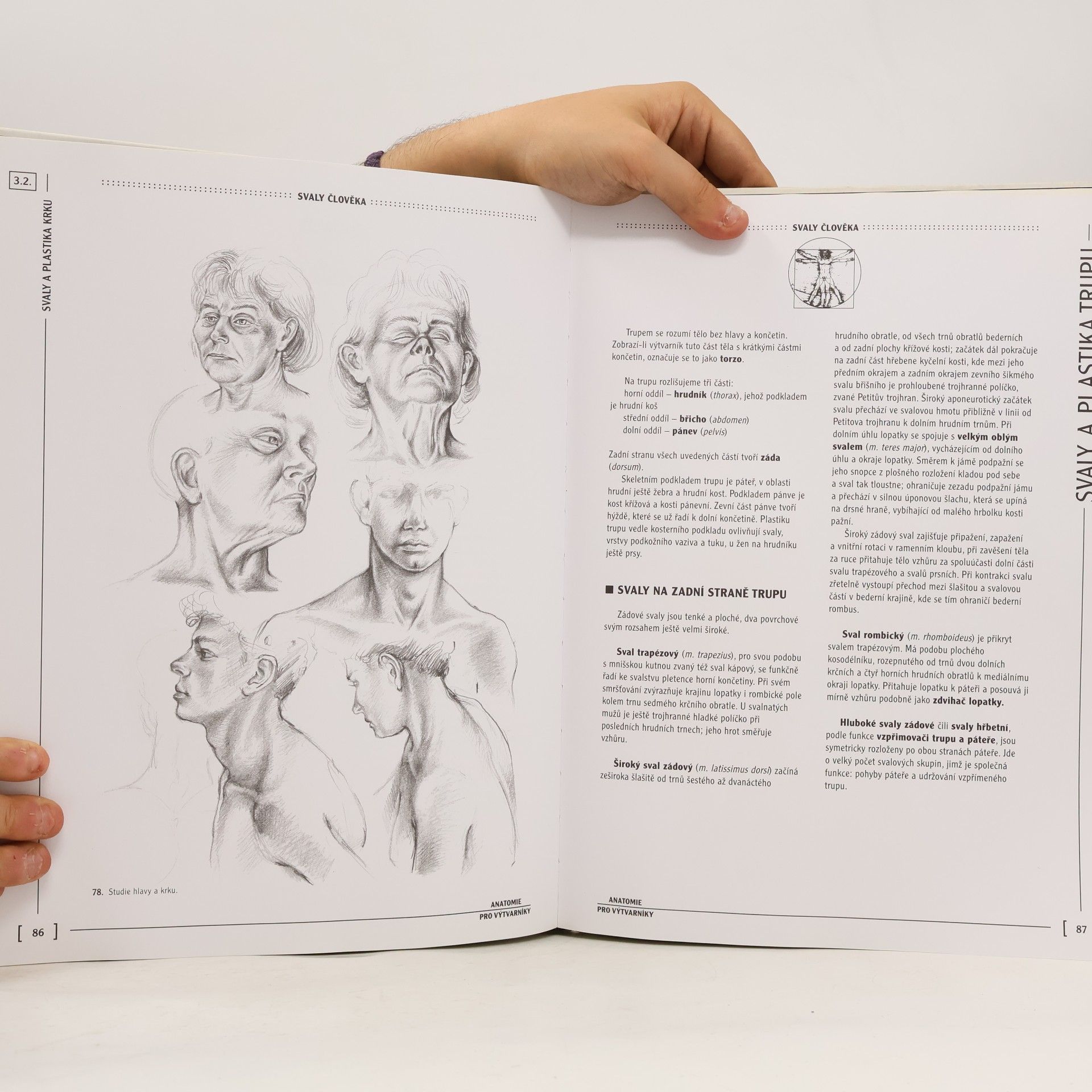 Jaroslav Kos Anatomie člověka pro výtvarníky