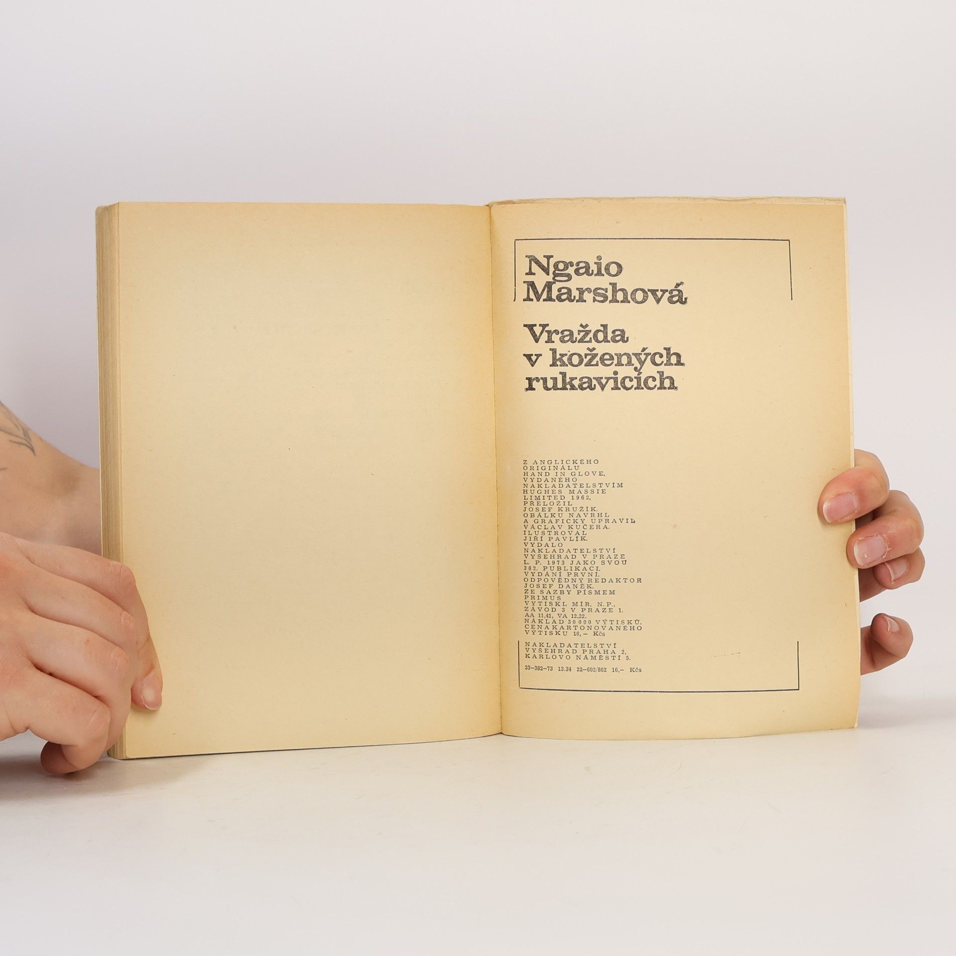 Ngaio Marsh Vražda v kožených rukavicích