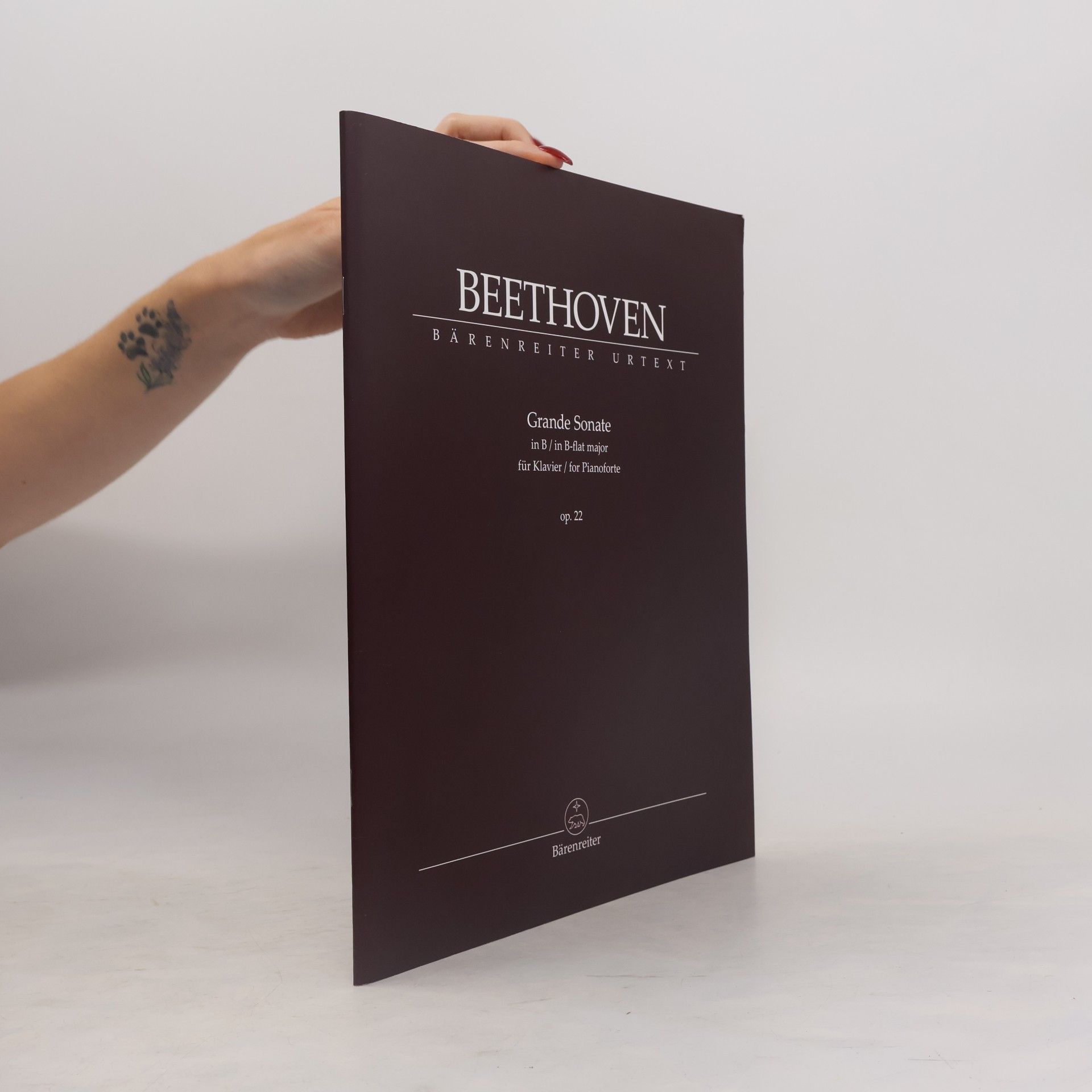 Donat, Misha Grande Sonate für Klavier B-Dur op. 22. Spielpartitur, Urtextausgabe. BÄRENREITER URTEXT