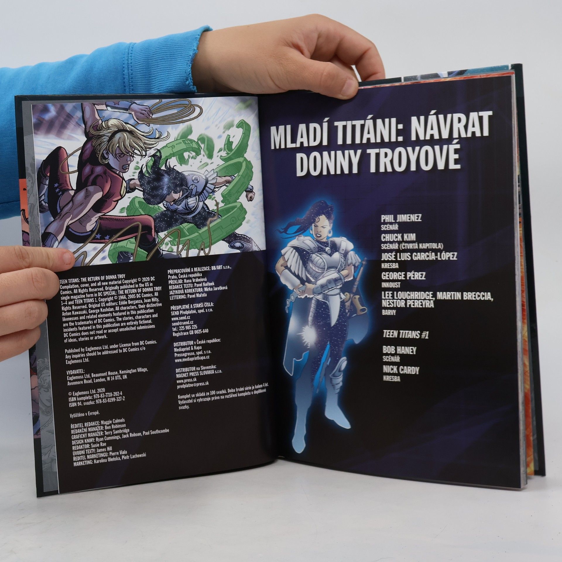 Phil Jimenez DC 94. Mladí titáni. Návrat Donny Troyové