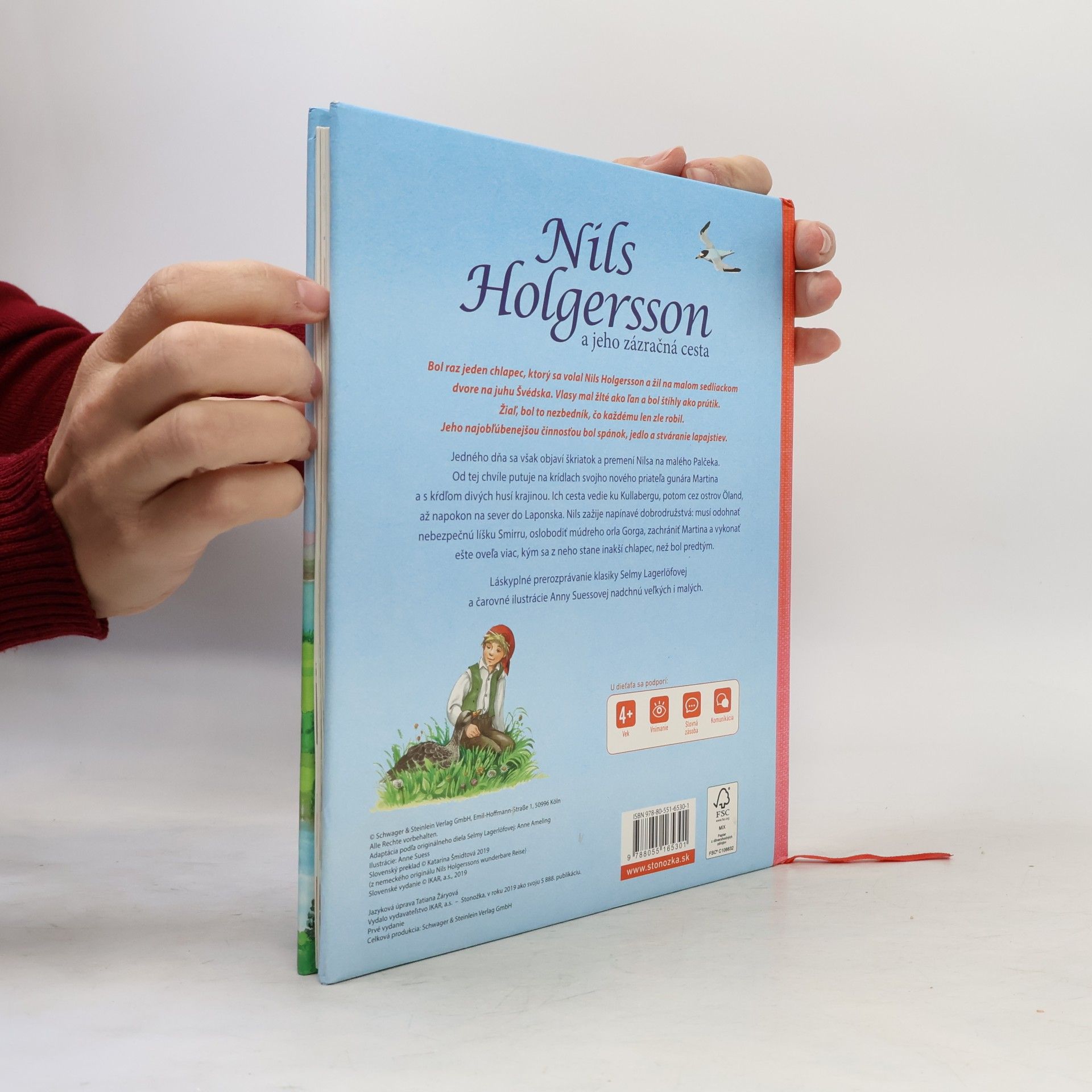 Selma Lagerlöf Nils Holgersson a jeho zázračná cesta