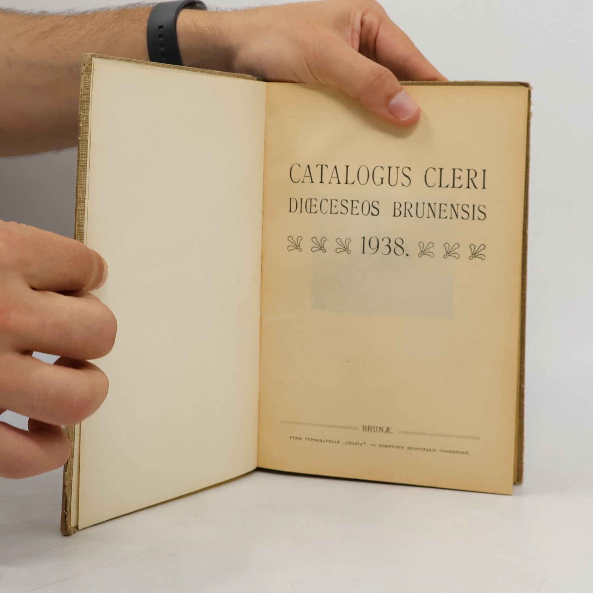 Autorenkollektiv Catalogus cleri dioeceseos brunensis 1938