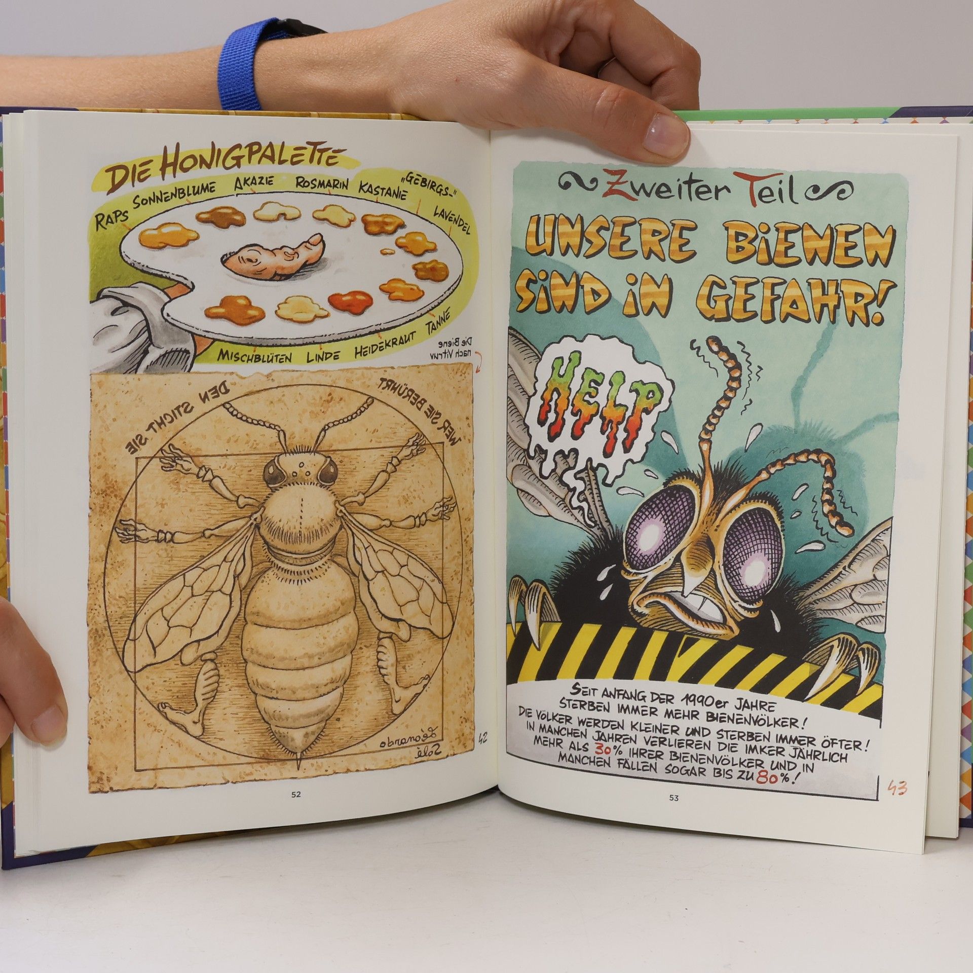 Yves Le Conte Die Comic-Bibliothek des Wissens: Die Bienen