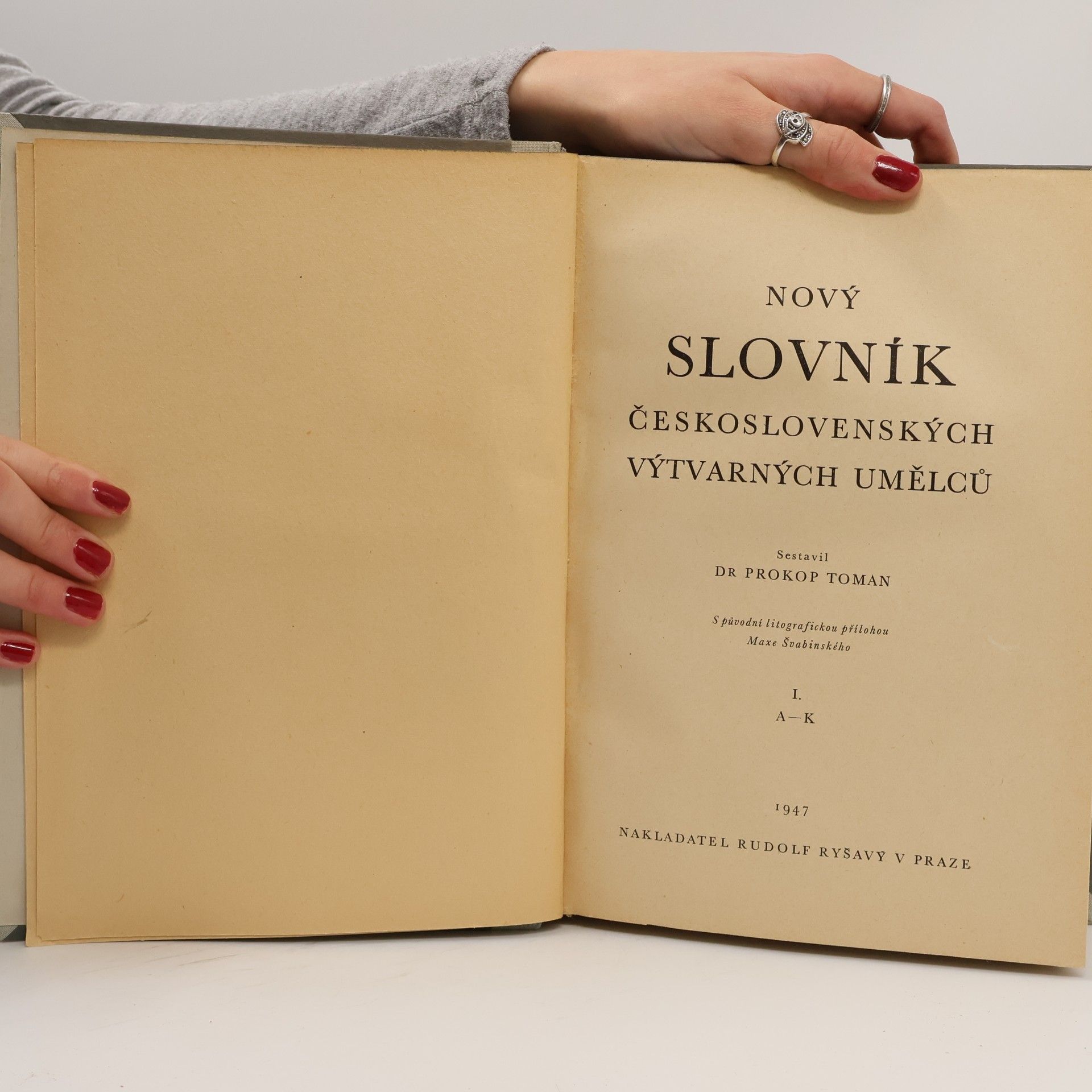 Max Švabinský Slovník československých výtvarných umělců