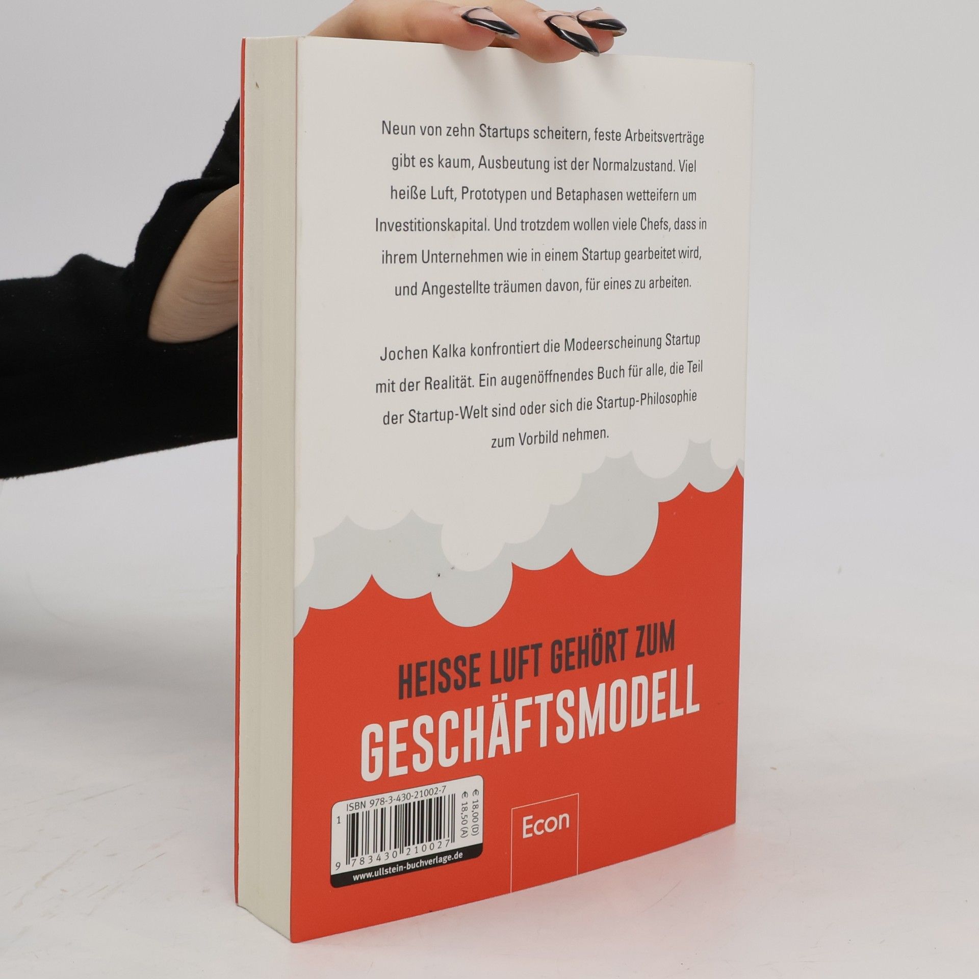 Jochen Kalka Die StartUp-Lüge