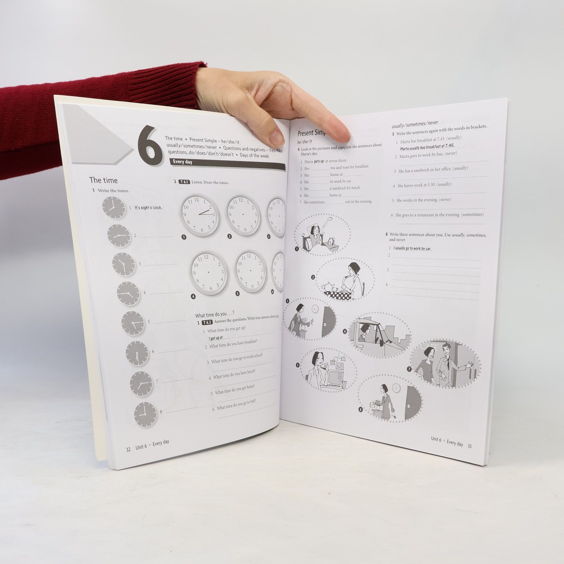 Tim Falla New Headway English course. Beginner workbook with key