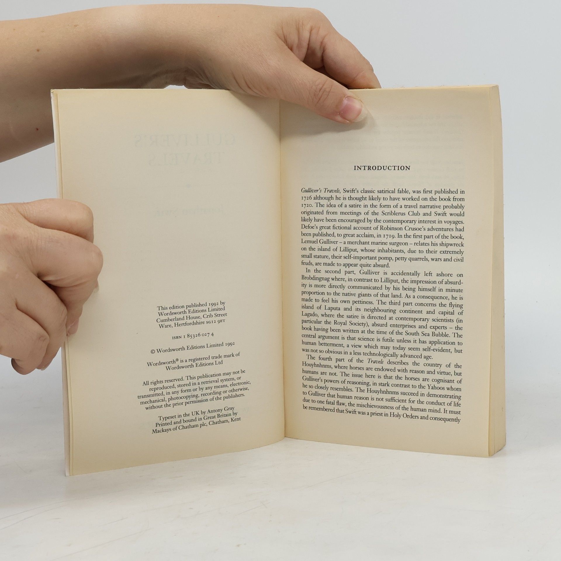 Jonathan Swift Gulliver's Travels