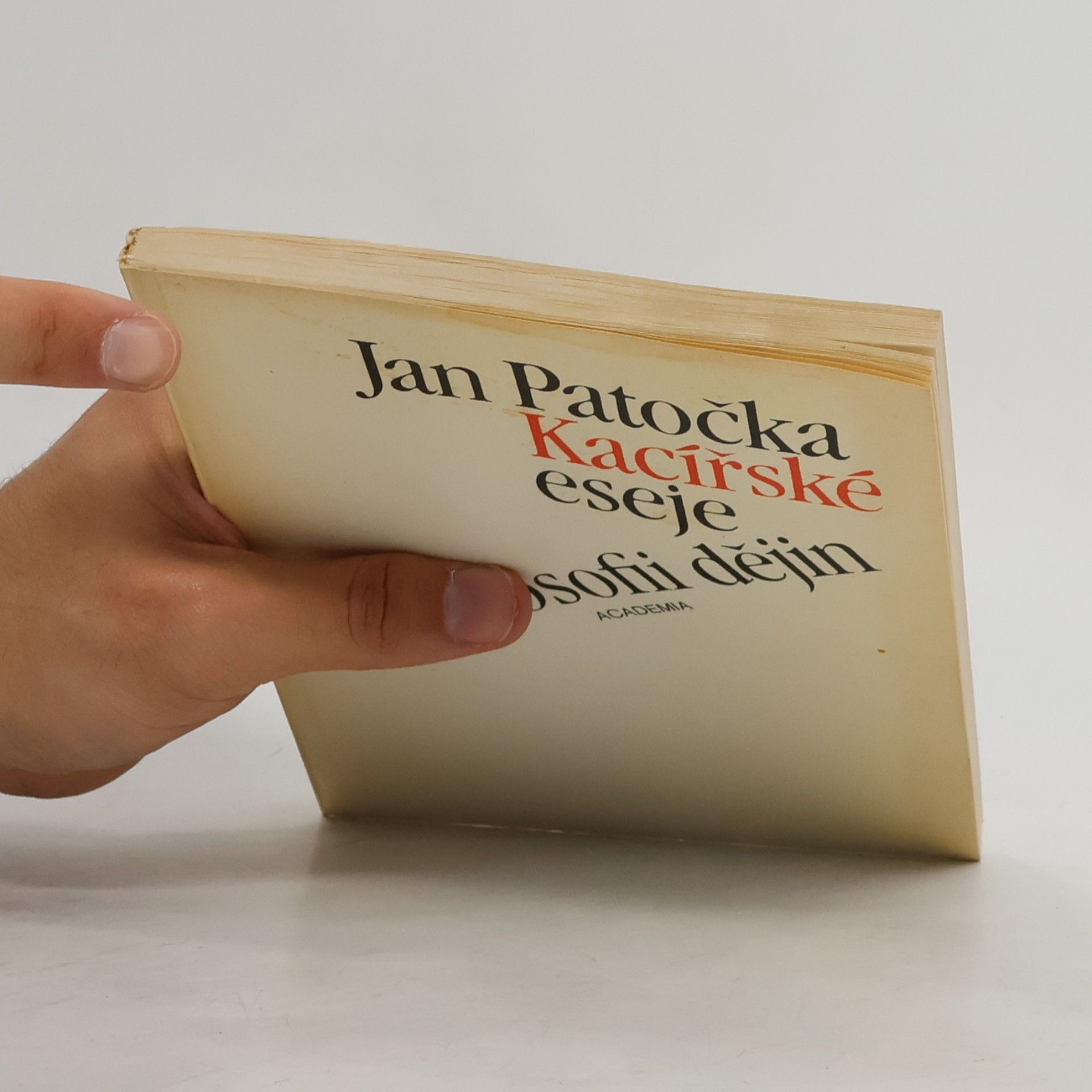 Jan Patočka Kacířské eseje o filosofii dějin