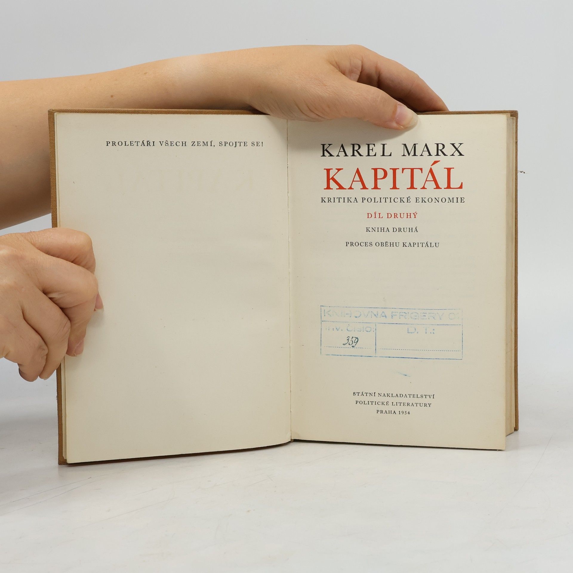 Karl Marx Kapitál II.