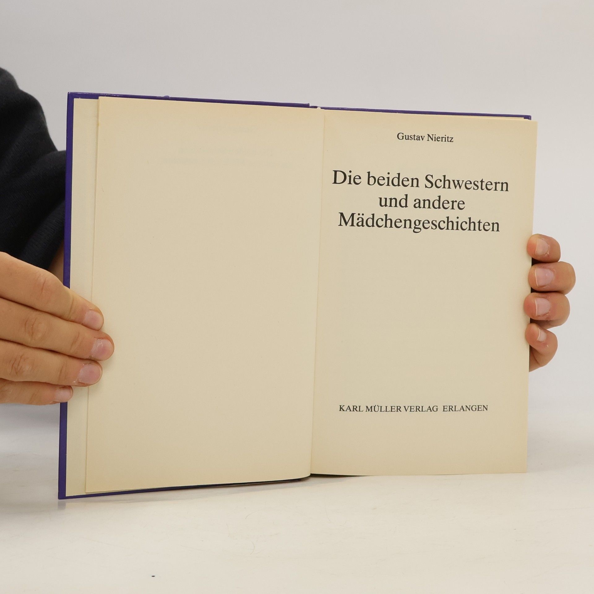 Karl Gustav Nieritz Die beiden Schwestern