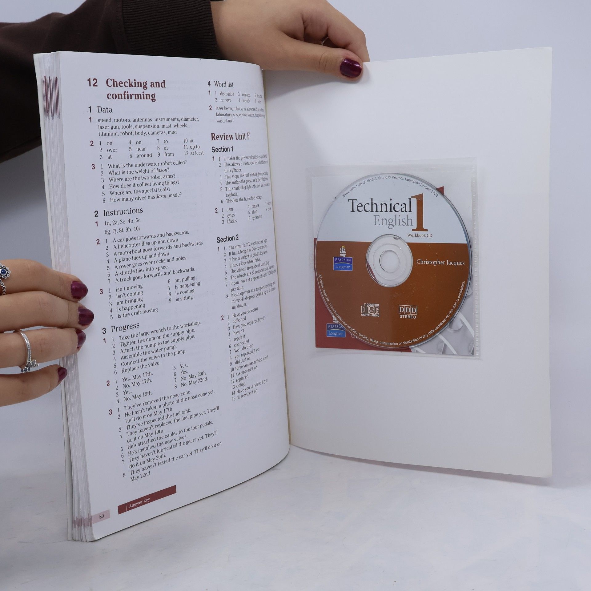 Christopher Jacques Technical English 1 Workbook z płytą CD