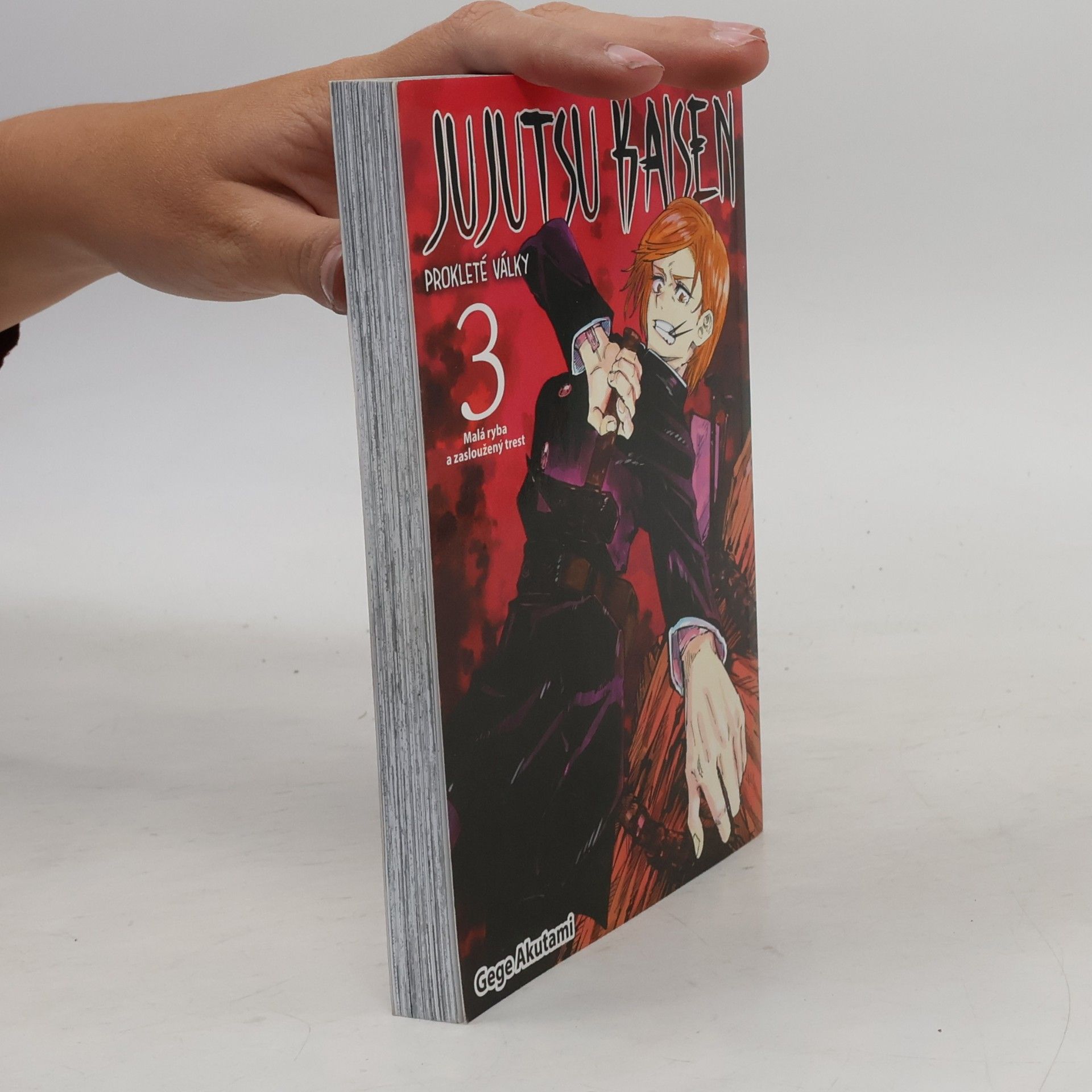 Gege Akutami Jujutsu kaisen : prokleté války 3. Malá ryba a zasloužený trest