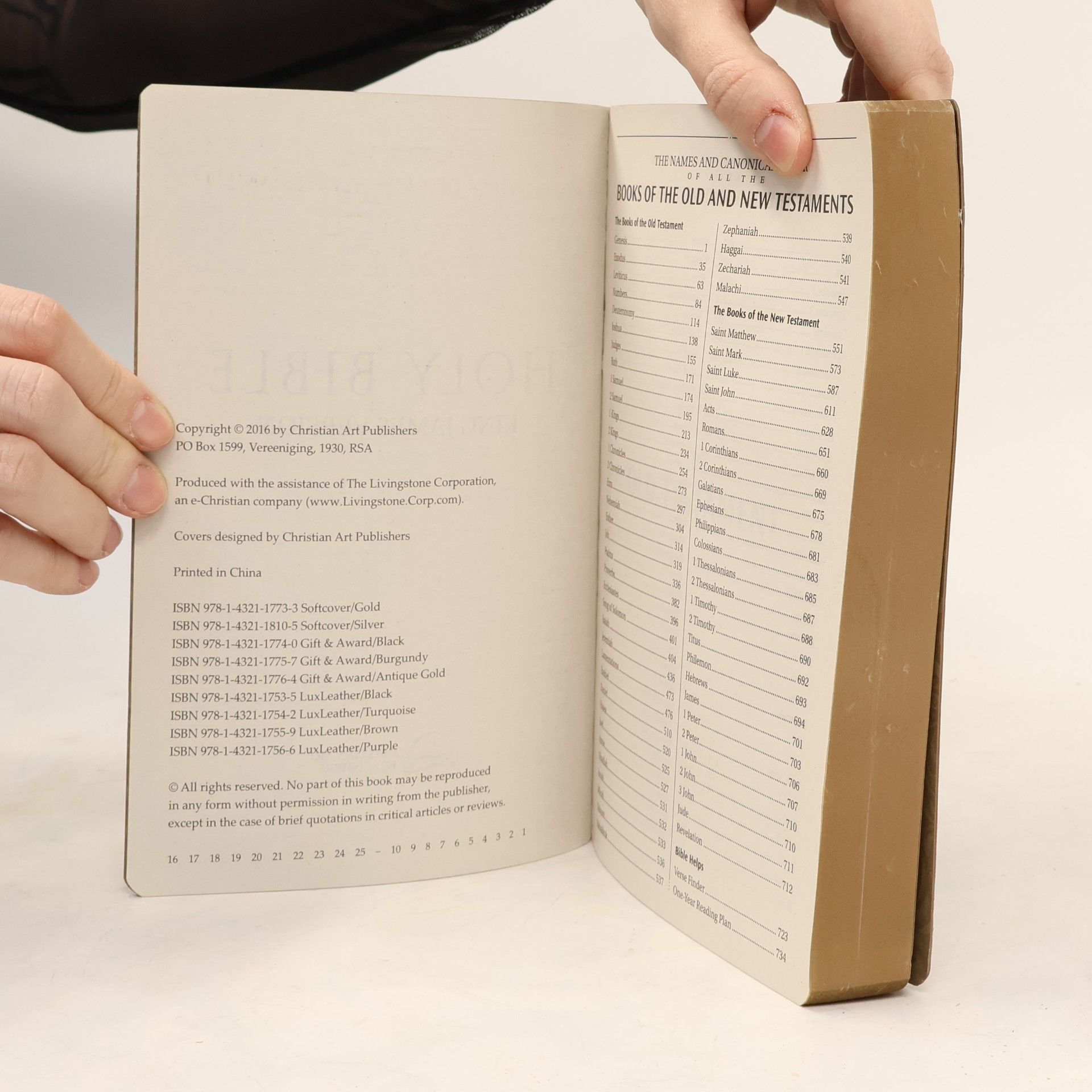Various authors Holy Bible