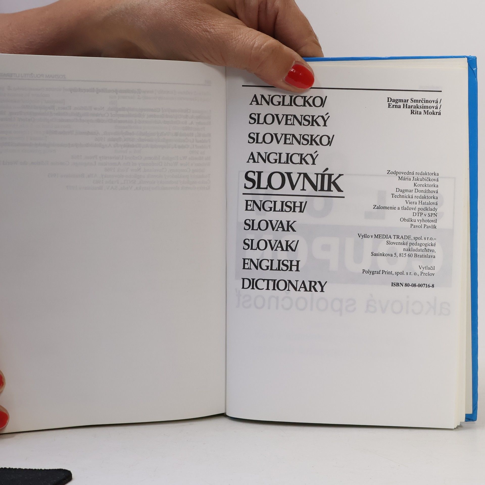 Dagmar Smrčková Anglicko/slovenský slovensko/anglický slovník
