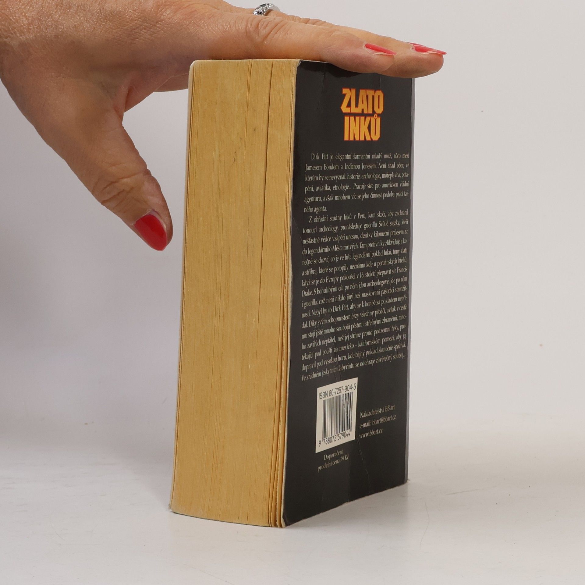 Clive Cussler Zlato Inků. Dobrodružství Dirka Pitta