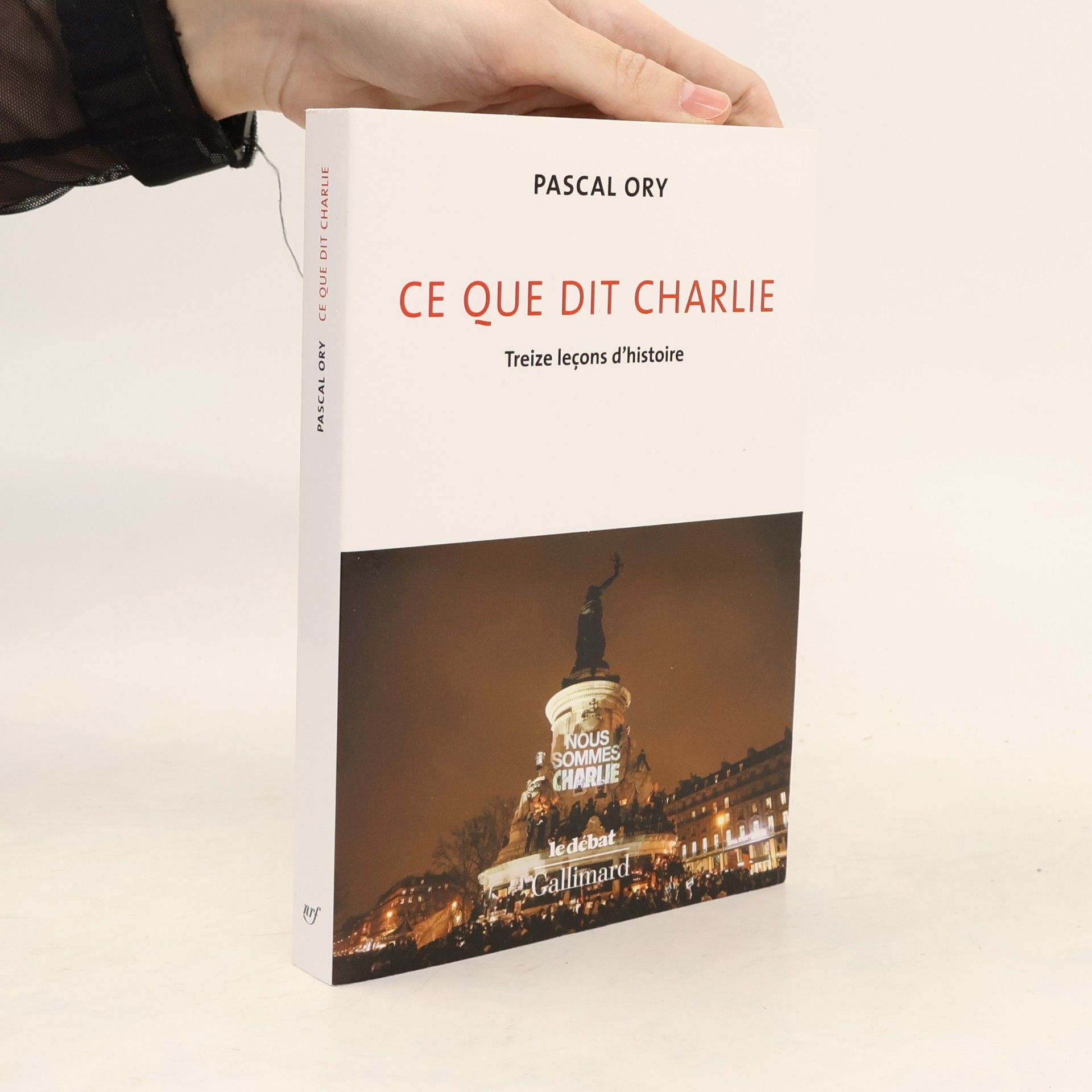 Pascal Ory Ce que dit Charlie