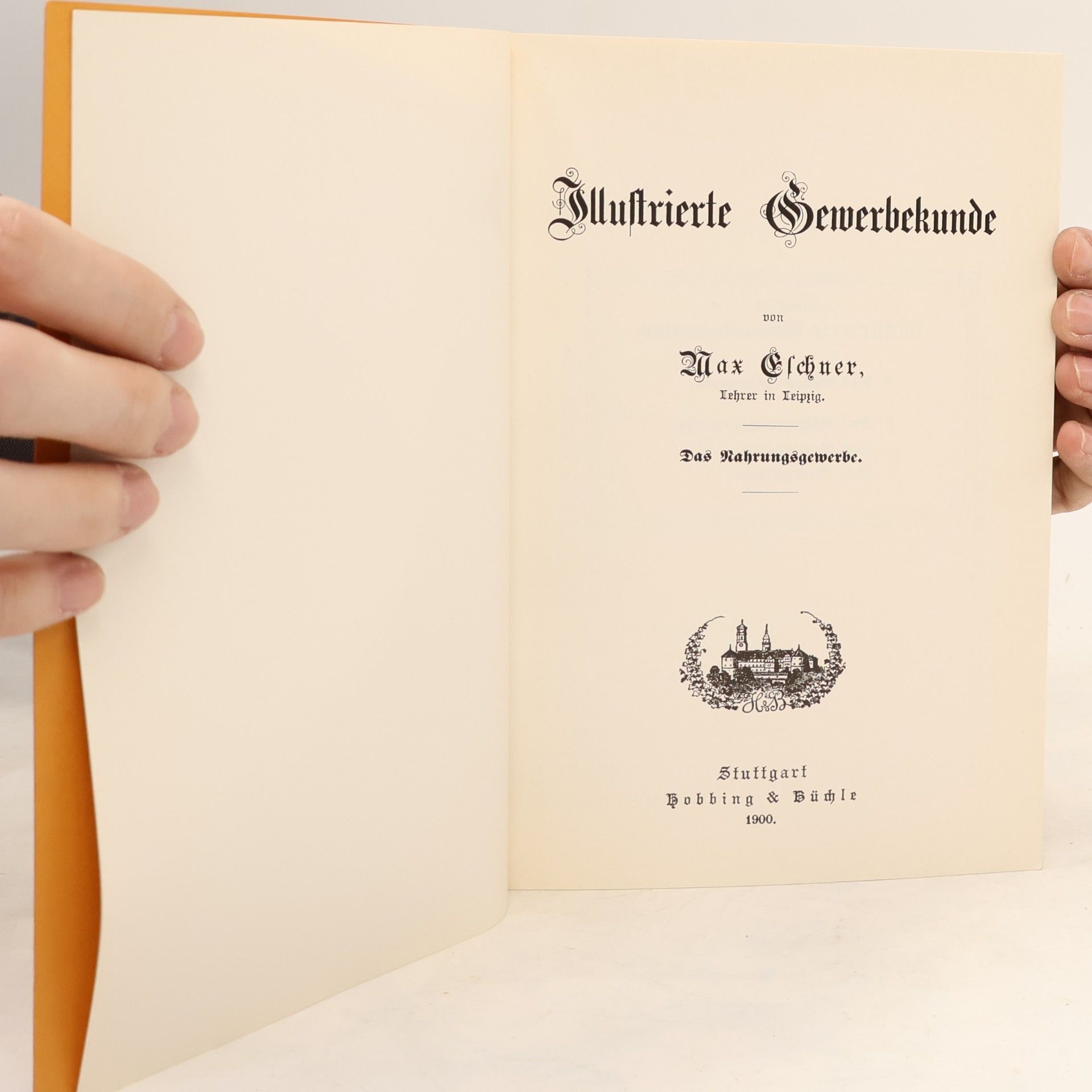 Max Eschner Illustrierte Gewerbekunde