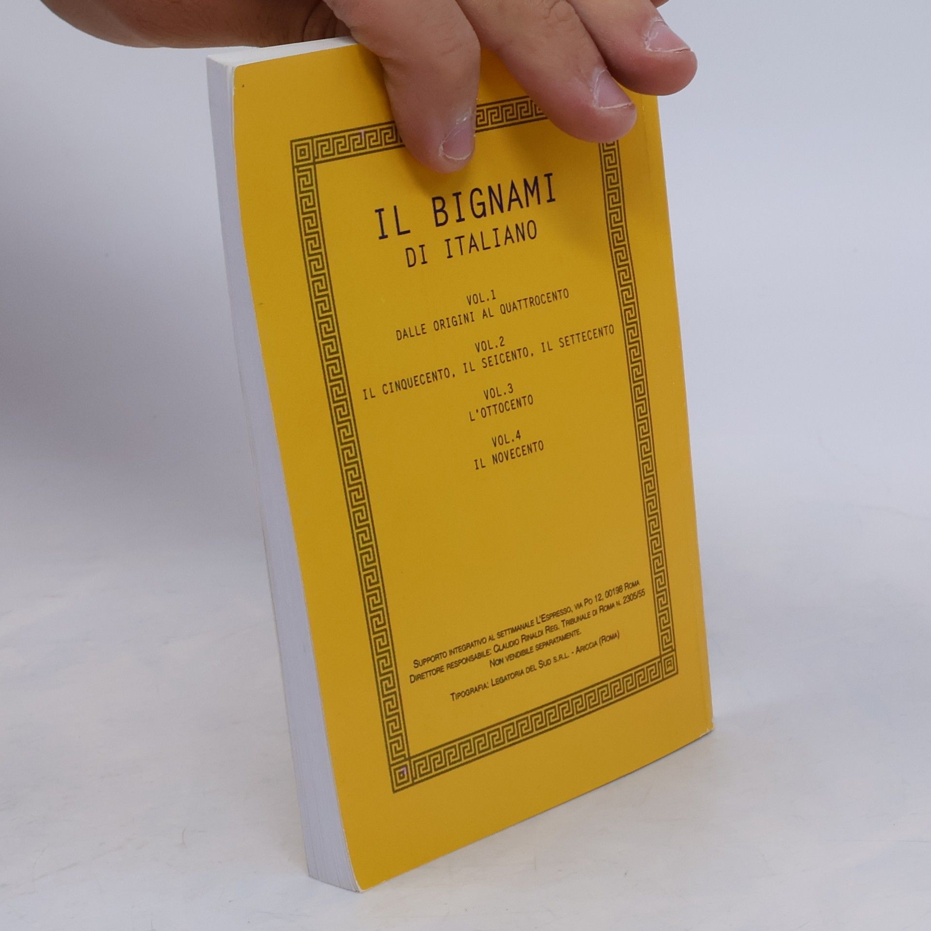 Various authors Il bignami di italiano 1