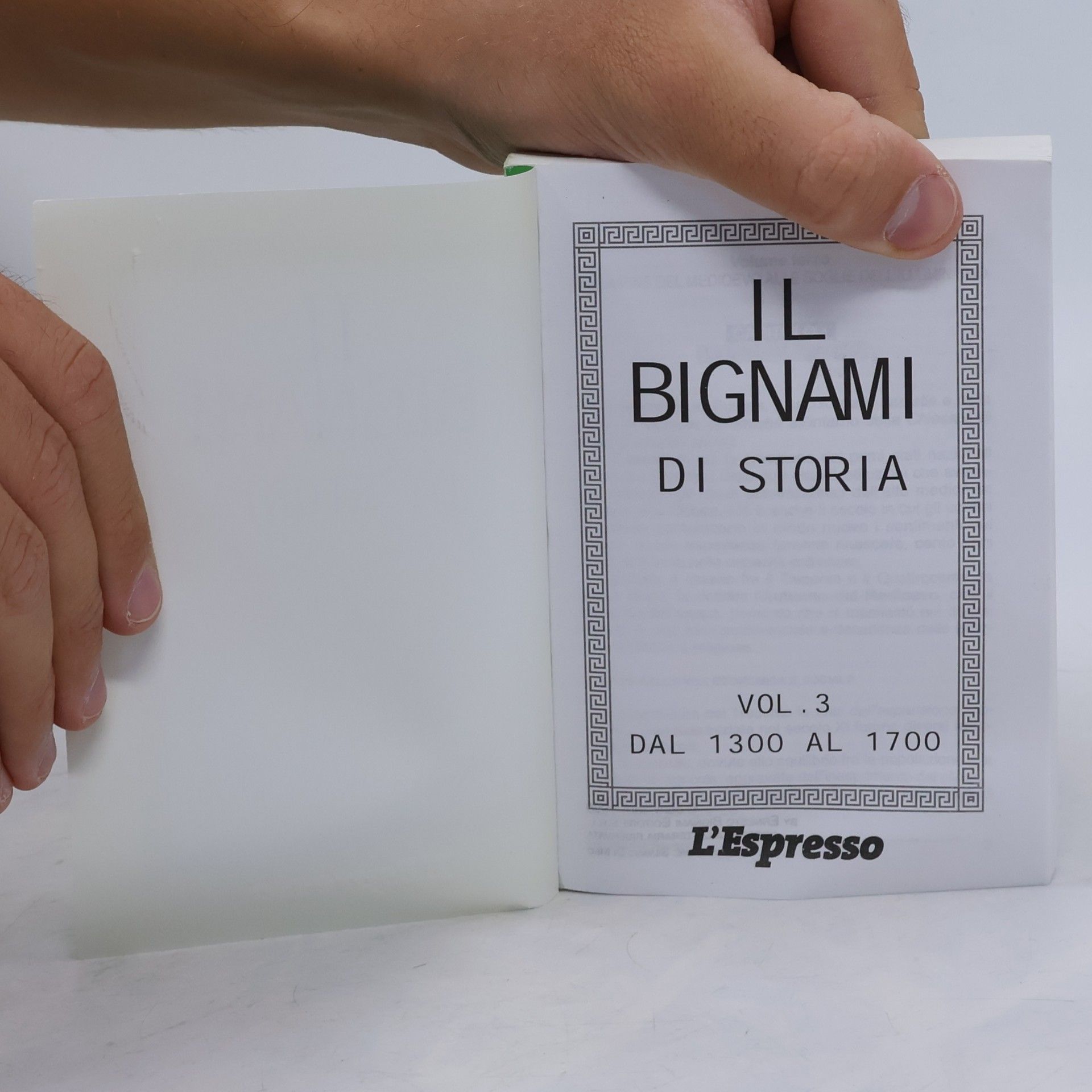 Various authors Il Bignami di Storia