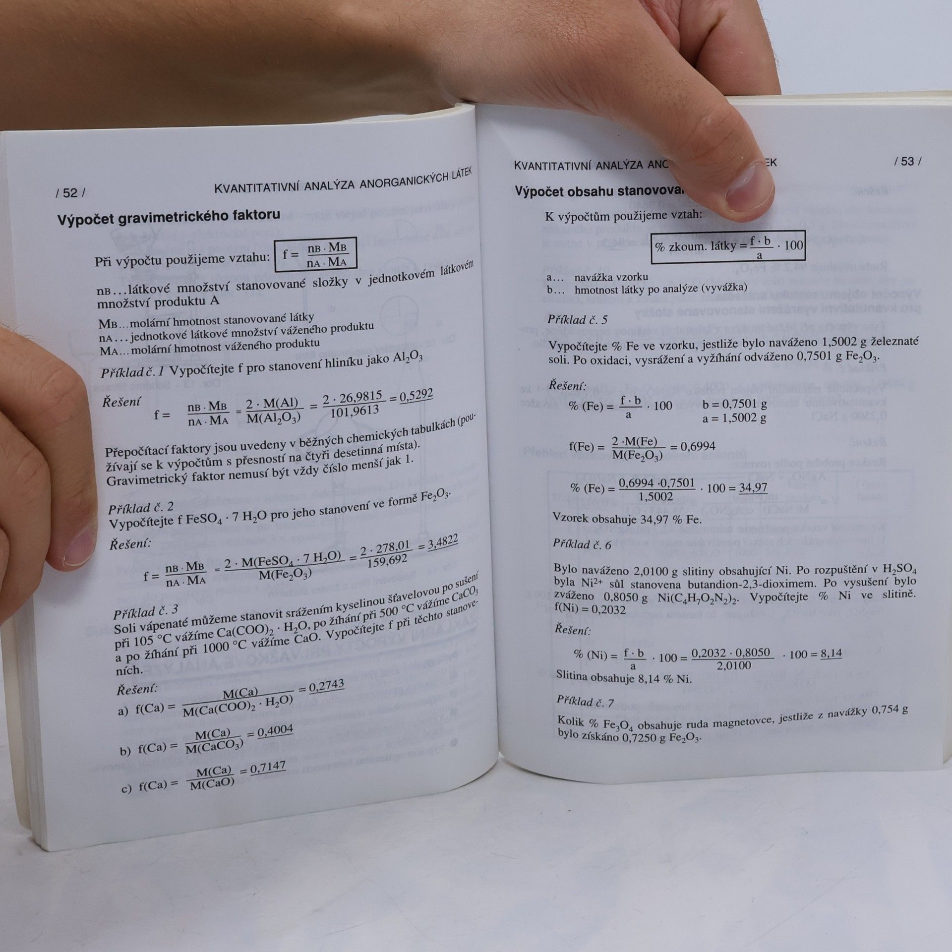 Vratislav Šrámek Analytická chemie