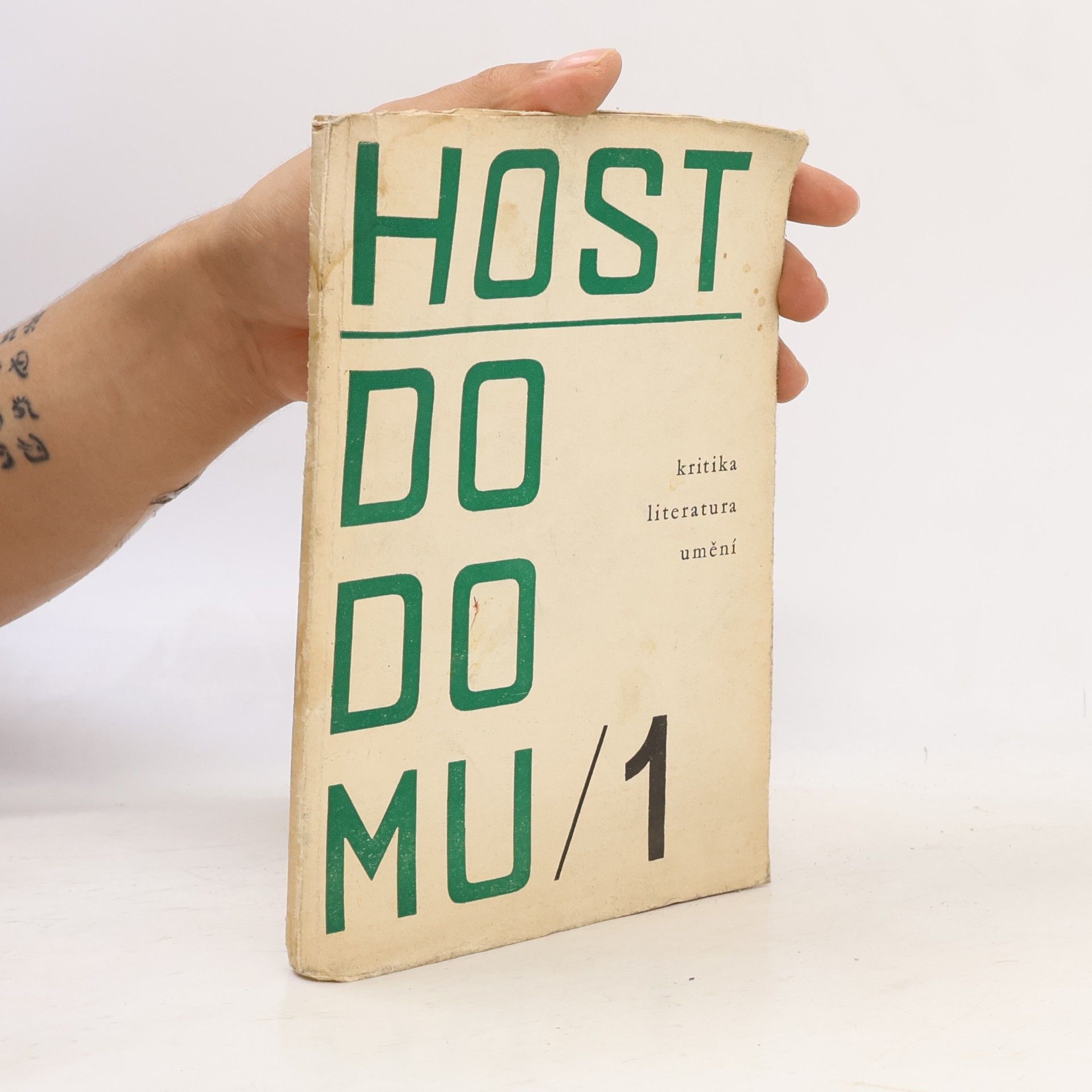 Kolektiv autorů Host do domu 1. Kritika, literatura, umění