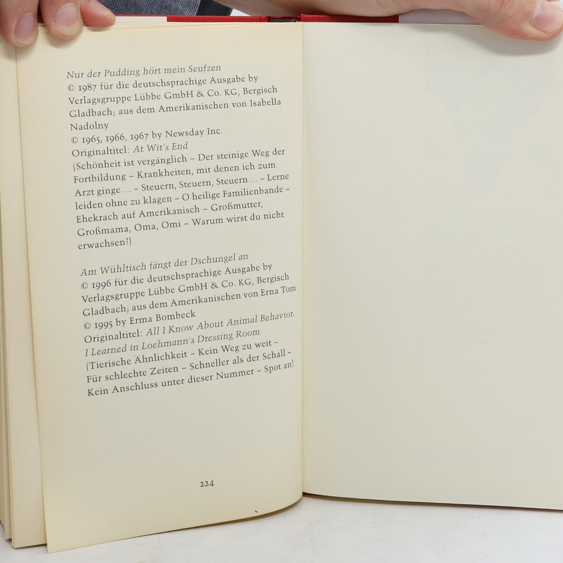 Erma Bombeck Es darf auch mal Champagner sein