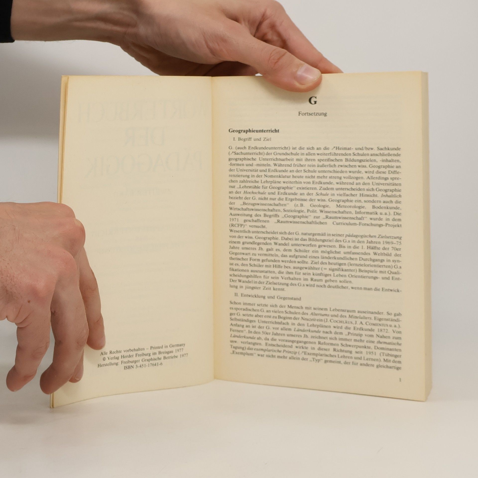 Kolektiv autorů Wörterbuch der Pädagogik 2
