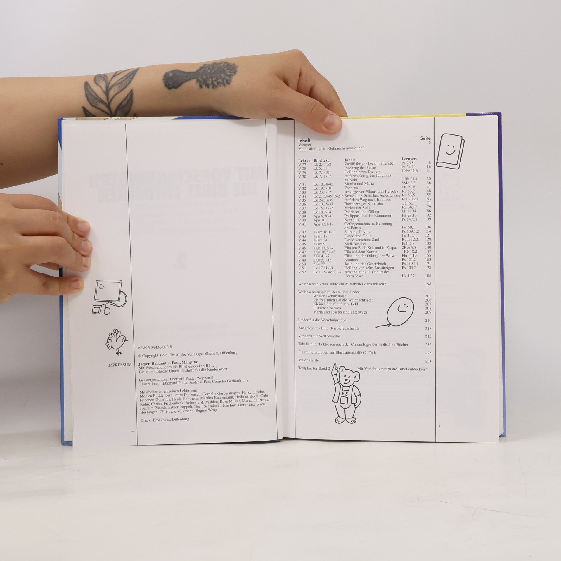 Hartmut Jaeger Mit Vorschulkindern die Bibel entdecken