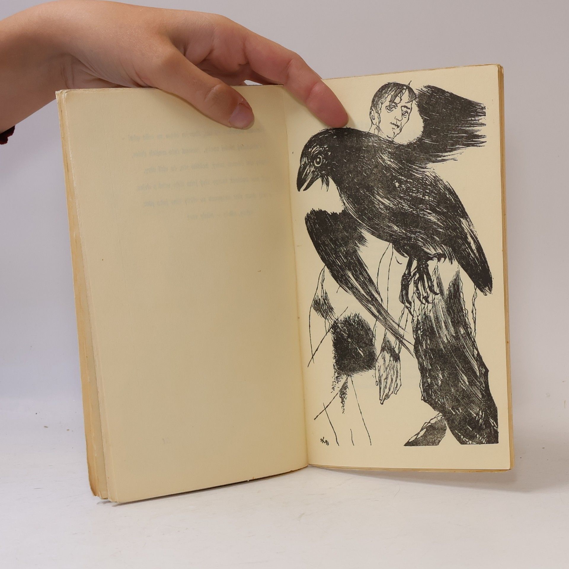 Edgar Allan Poe Havran (číslovaný výtlačok)
