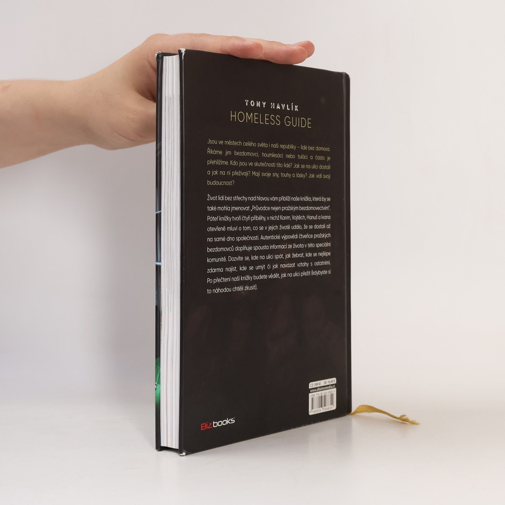 Tony Havlík Homeless guide