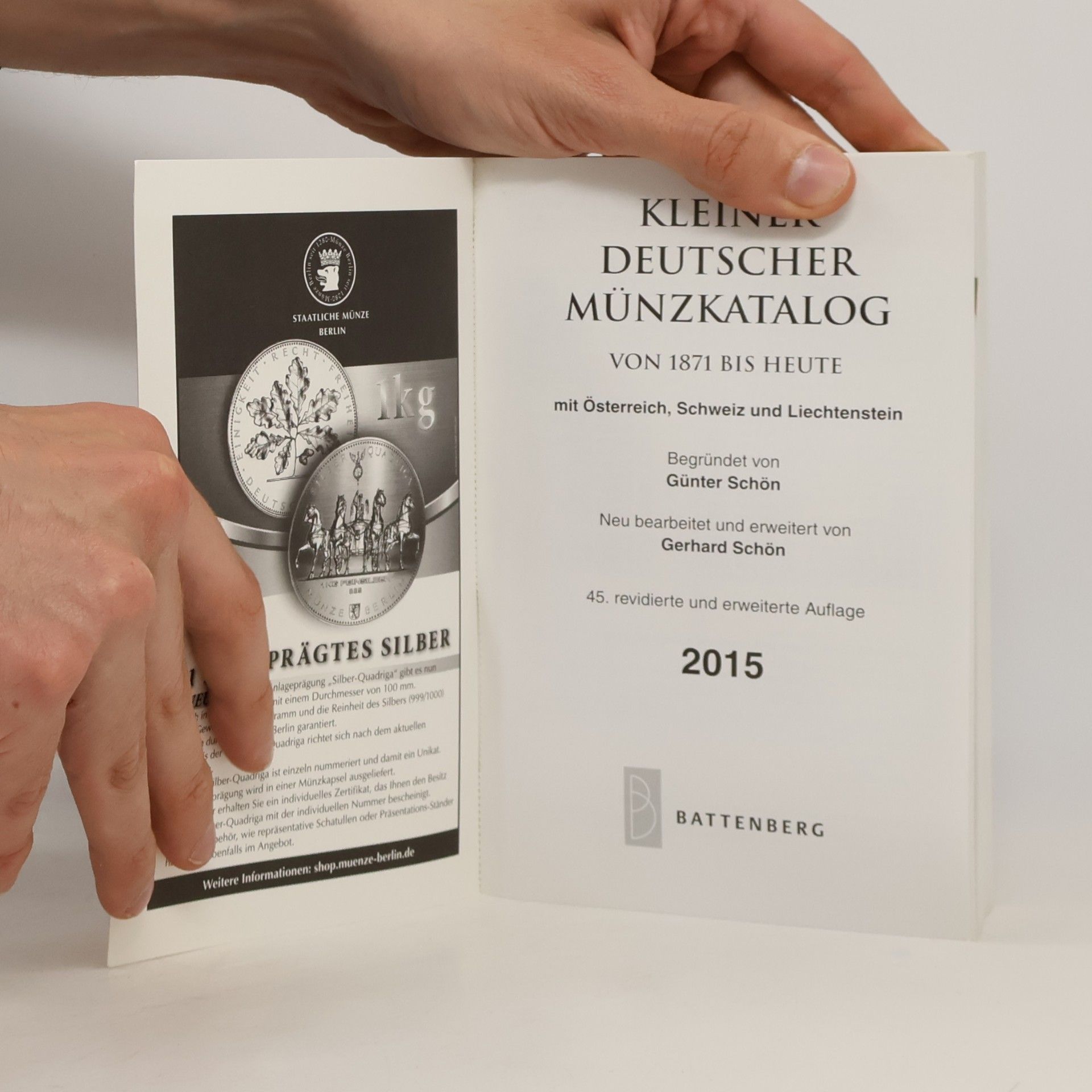 Günter Schön Kleiner deutscher Münzkatalog