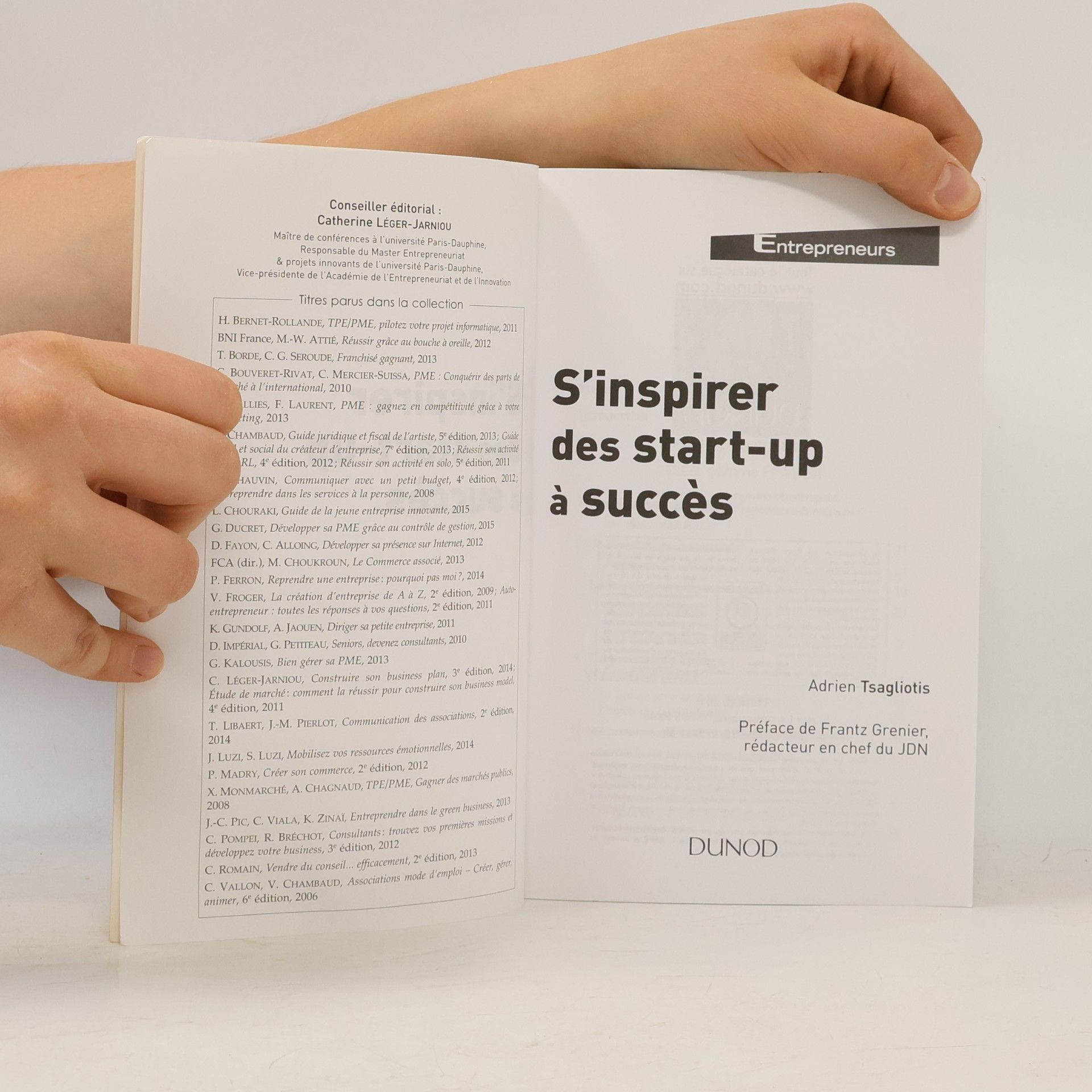 Adrien Tsagliotis S'inspirer des start-up à succès