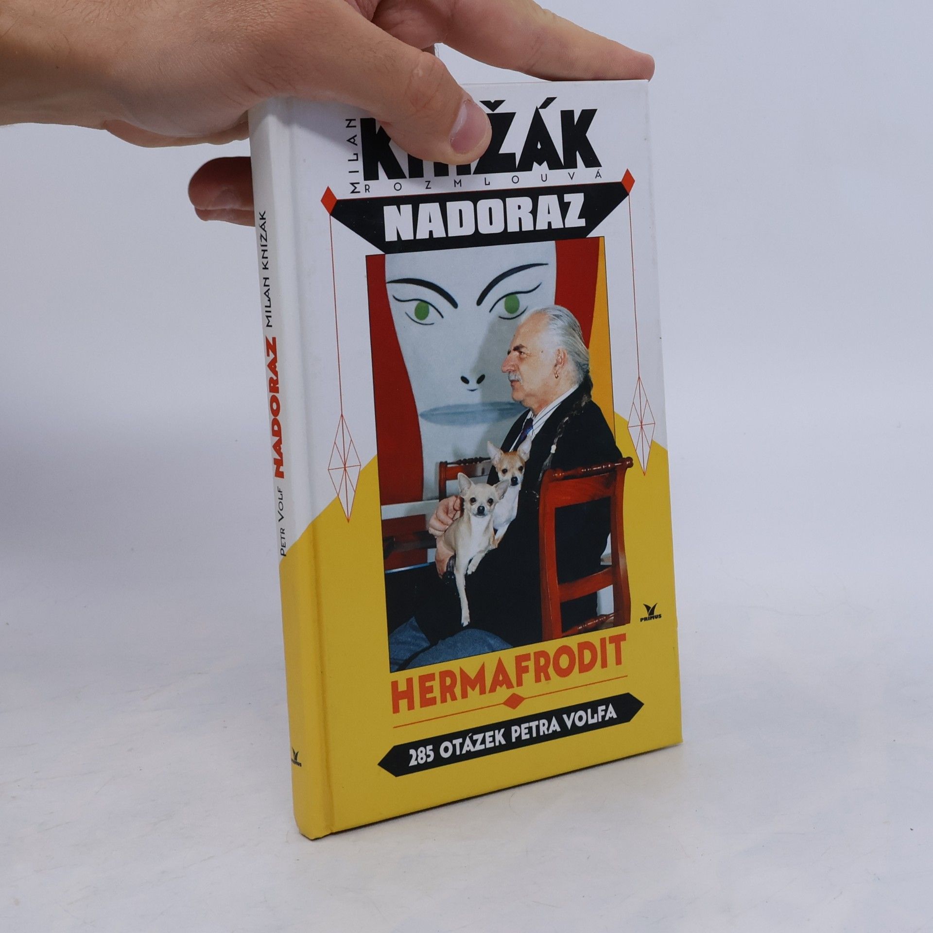 Milan Knížák Hermafrodit: Milan Knížák rozmlouvá nadoraz s Petrem Volfem