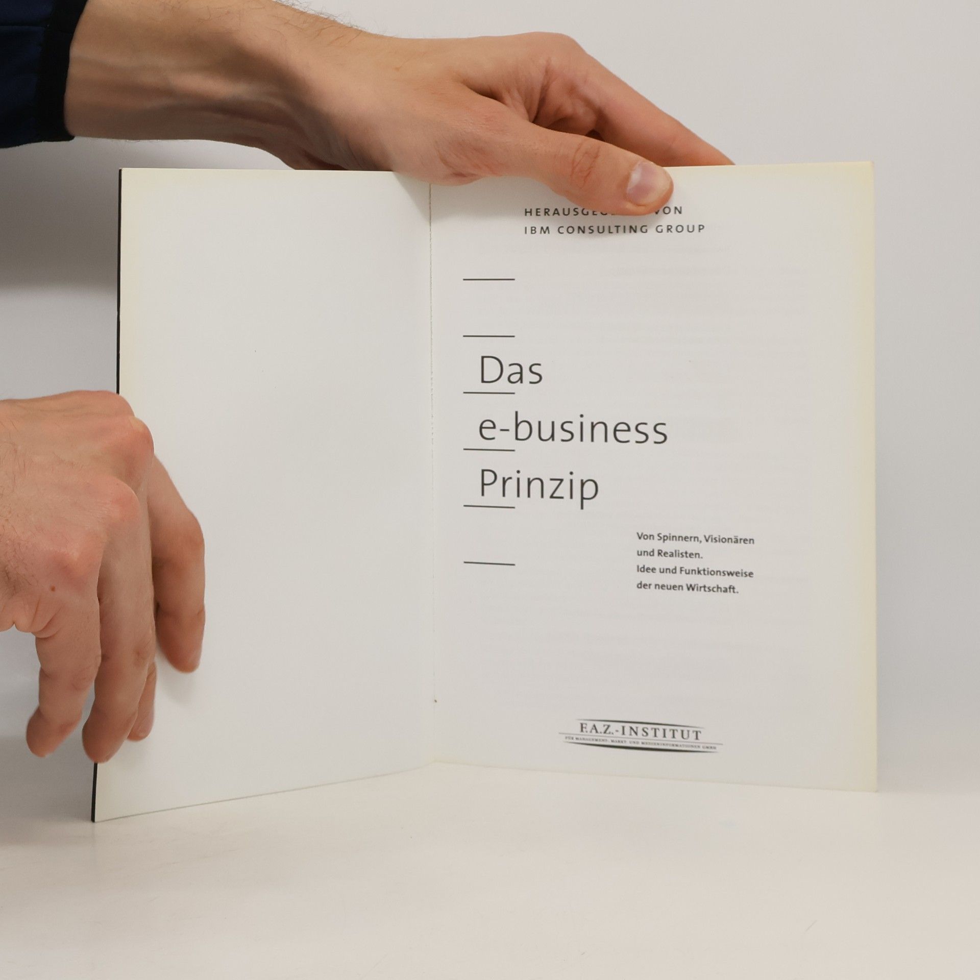 Autorenkollektiv Das e-business Prinzip